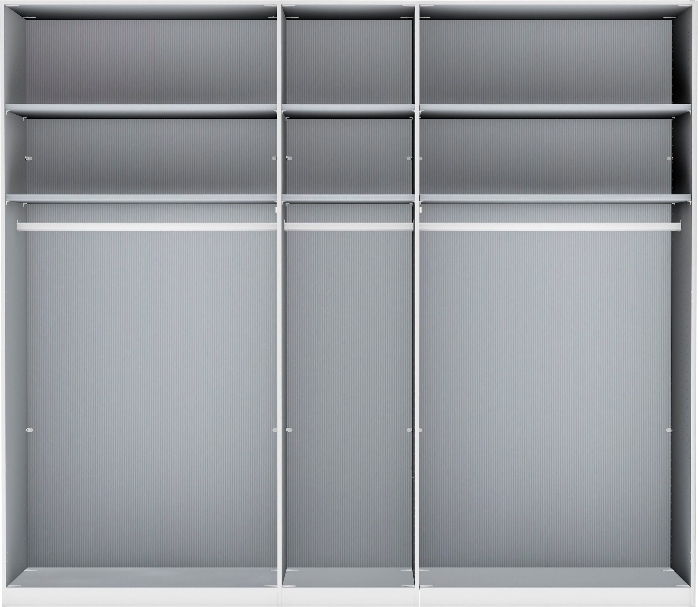 WIEMANN Falttürenschrank »Monaco« mit Glasfront sowie hochwertige Beschläge