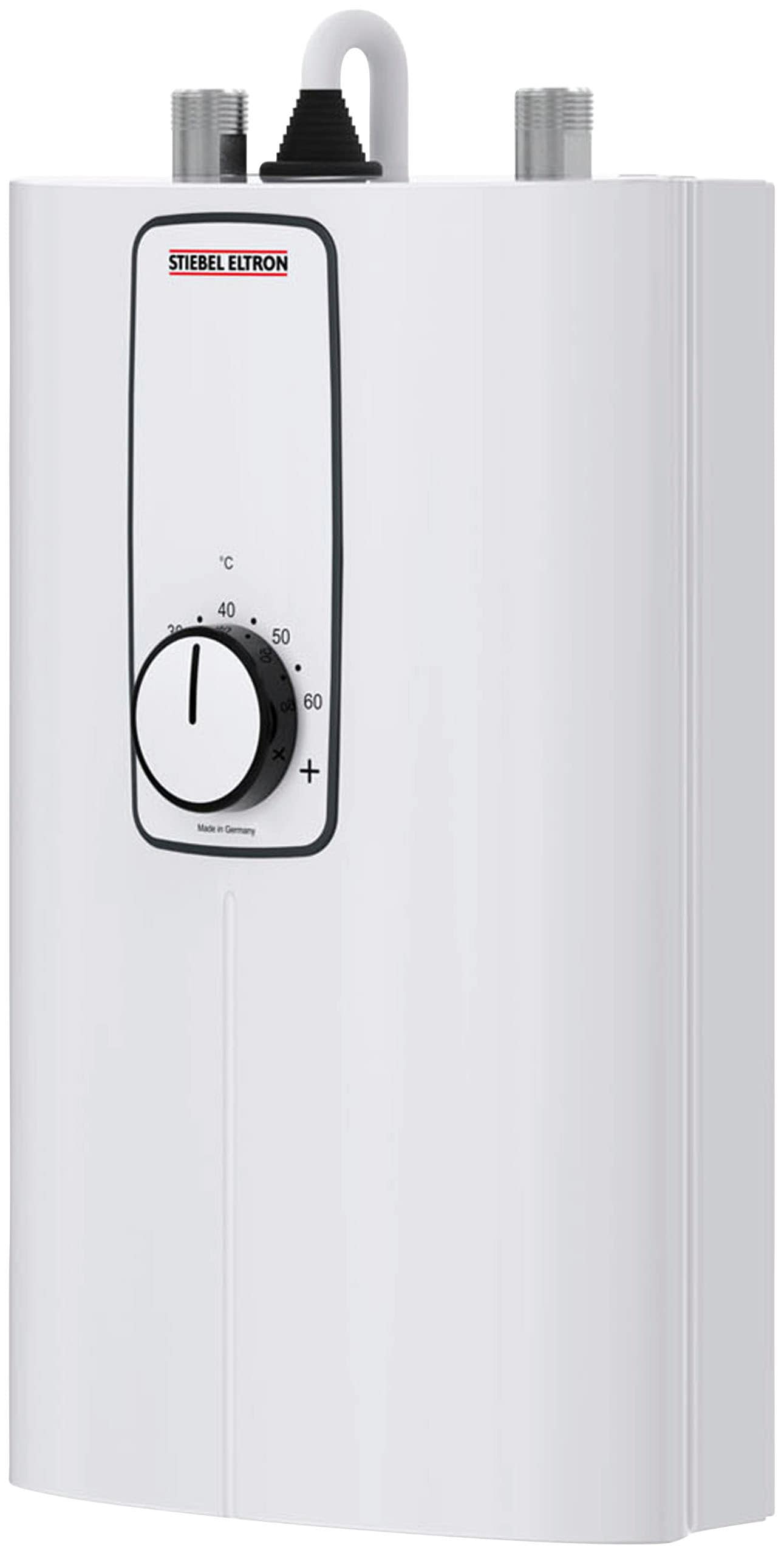 STIEBEL ELTRON Kompakt-Durchlauferhitzer »DCE 11/13 kW umschaltbar für die Küche«, 3i Technologie für konstante Warmwassertemperatur, platzsparend