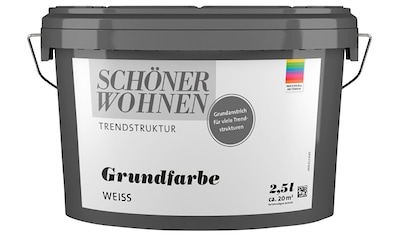 SCHÖNER WOHNEN-Kollektion Grundierfarbe »Wisch-Optik Grundfarbe«, weiß, abtönbare... kaufen
