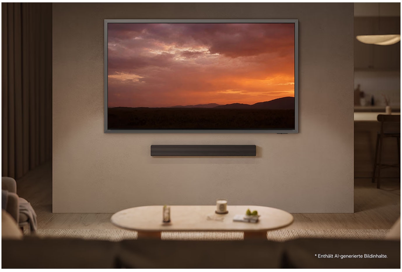 Samsung Soundbar »HW-QS95GH« 7.1.2 (Bluetooth | WLAN (WiFi) Lautstärkeregelung | Nacht Modus | Pairing 65 W) 7.1.2 All-in-One-Soundbar, bündige Wandmontage, Dolby Atmos & DTS:X 3D