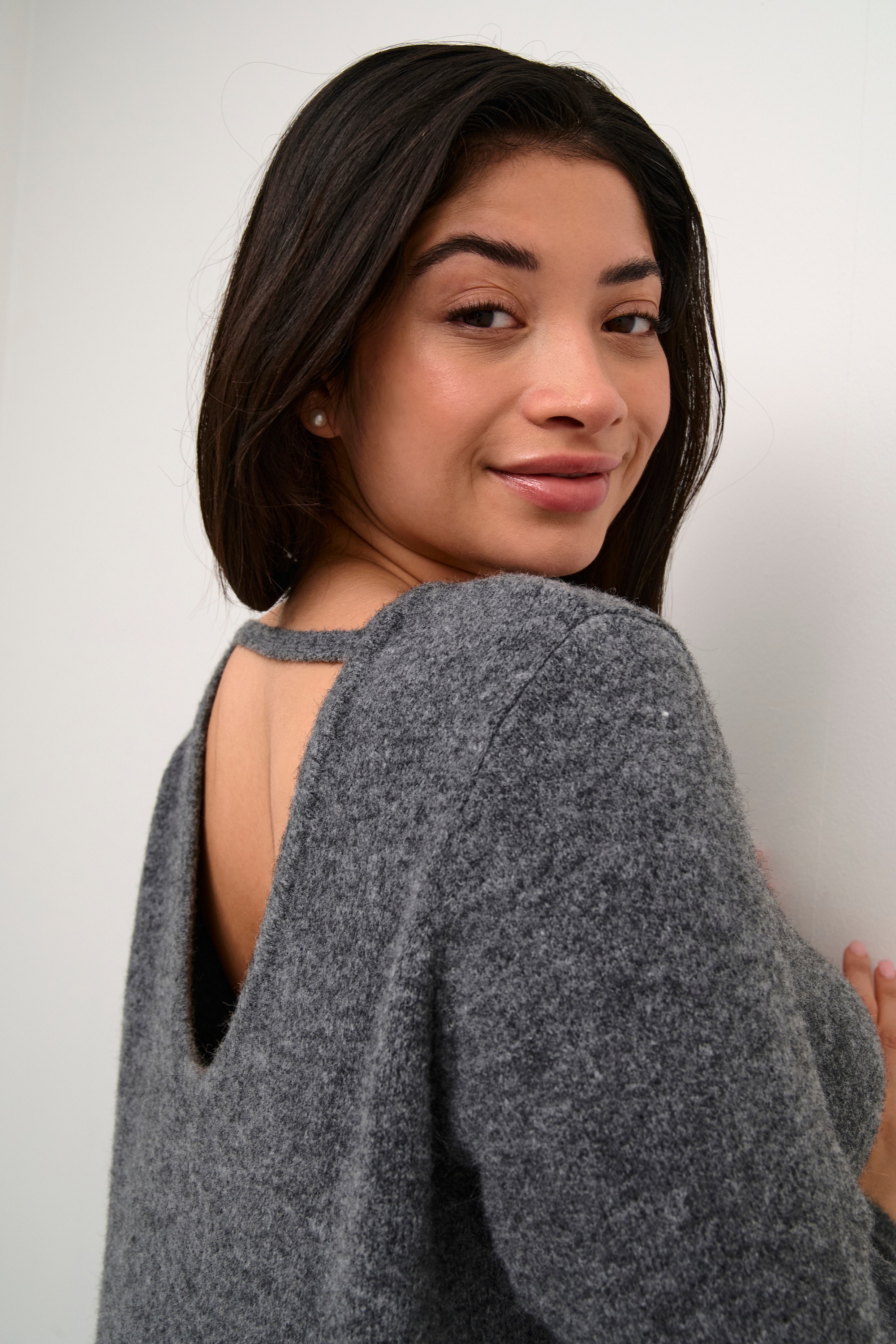 KAFFE Curve Strickpullover »Strickpullover KCrae«