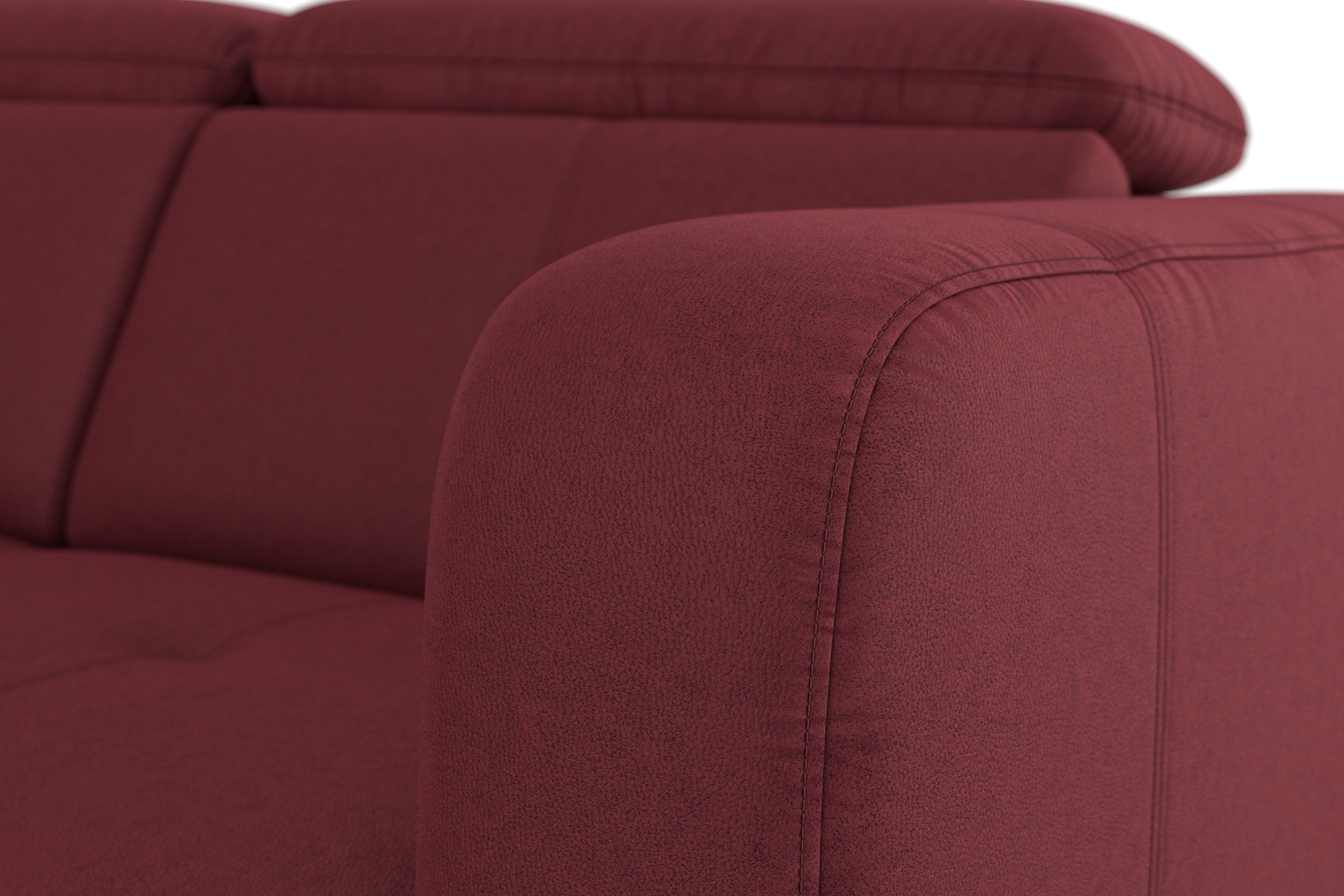 sit&more Ecksofa »Belluci L-Form«, inklusive Federkern, wahlweise mit Bettfunktion und Bettkasten