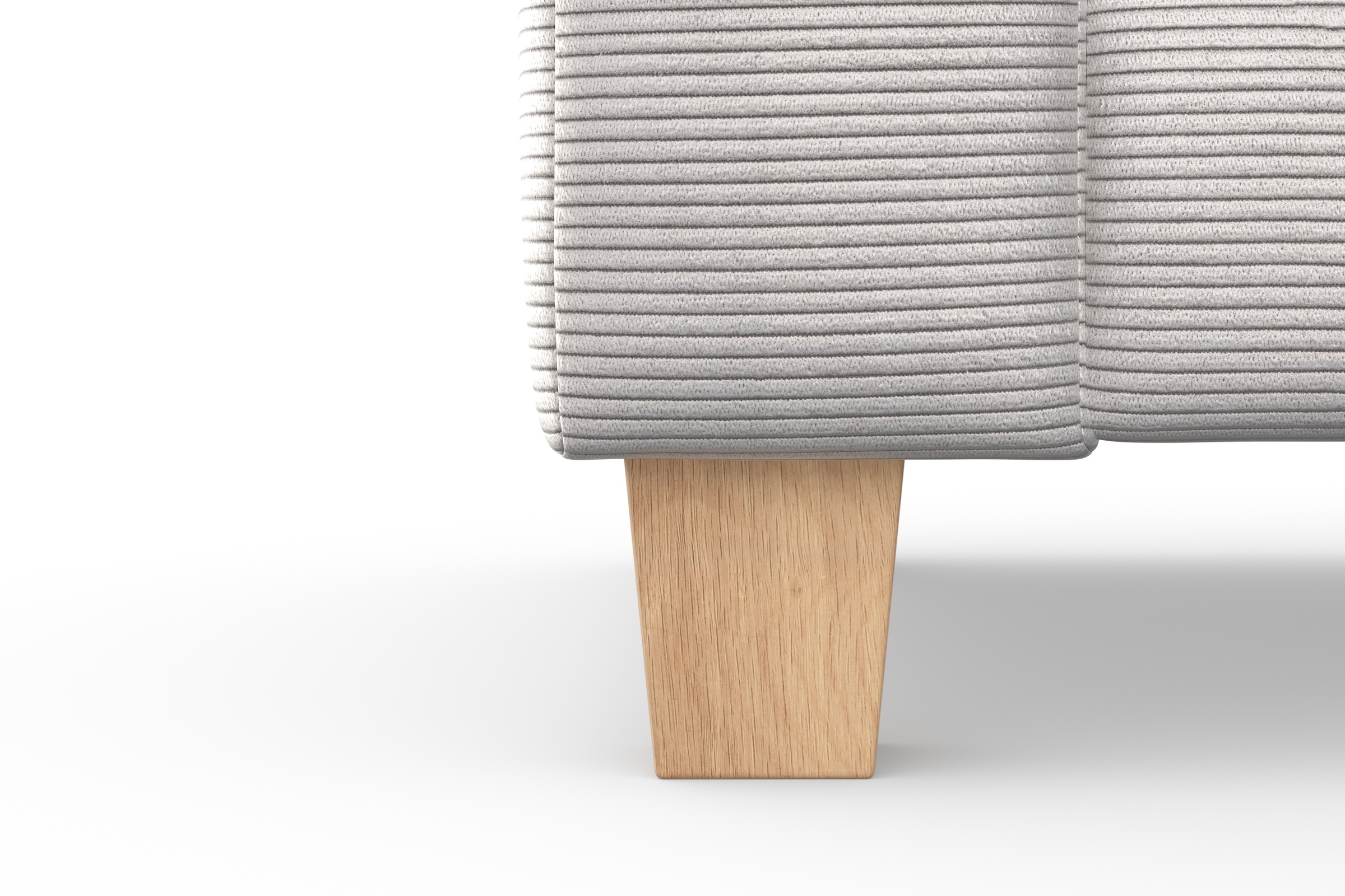 Home affaire Ecksofa »Summer L-Form«, mit Ottomane, wahlweise mit Bettfunktion und Bettkasten, Cord-Bezug