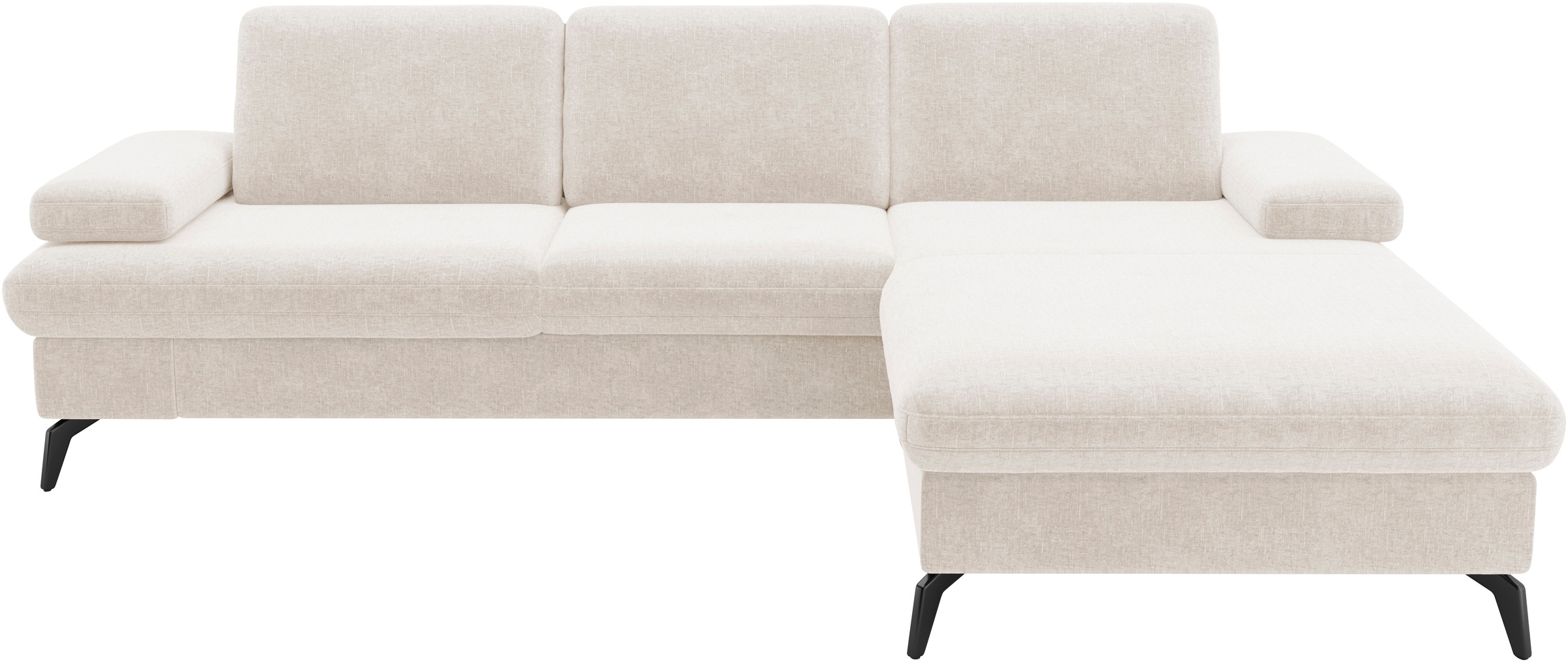 sit&more Ecksofa »Morris Jubi L-Form«, inkl. Armteilfunktion und 1 Zierkiss günstig online kaufen