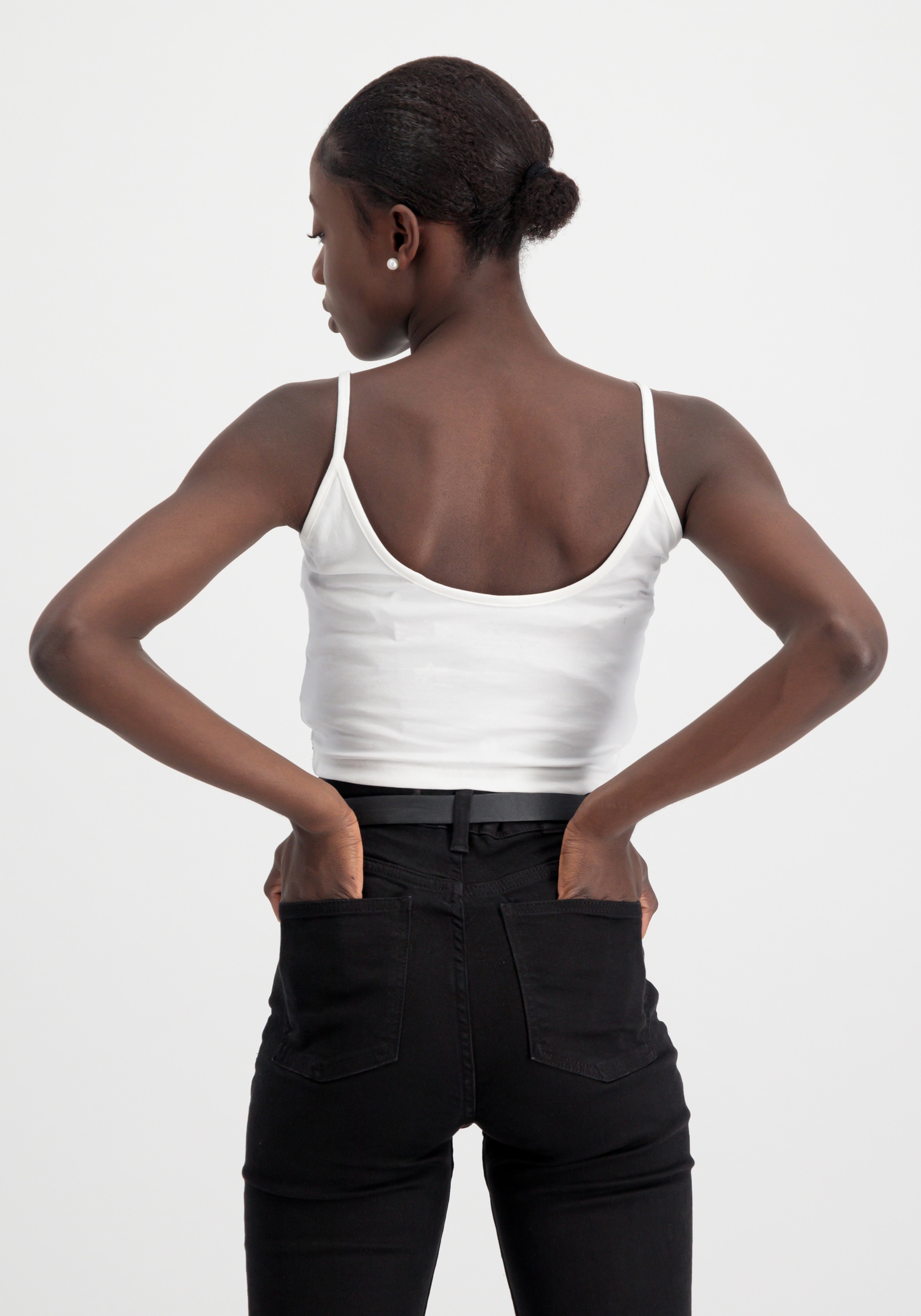 Alpha Industries Muscleshirt »Alpha Industries Women - Tanks Basic Crop-Top SL Women«