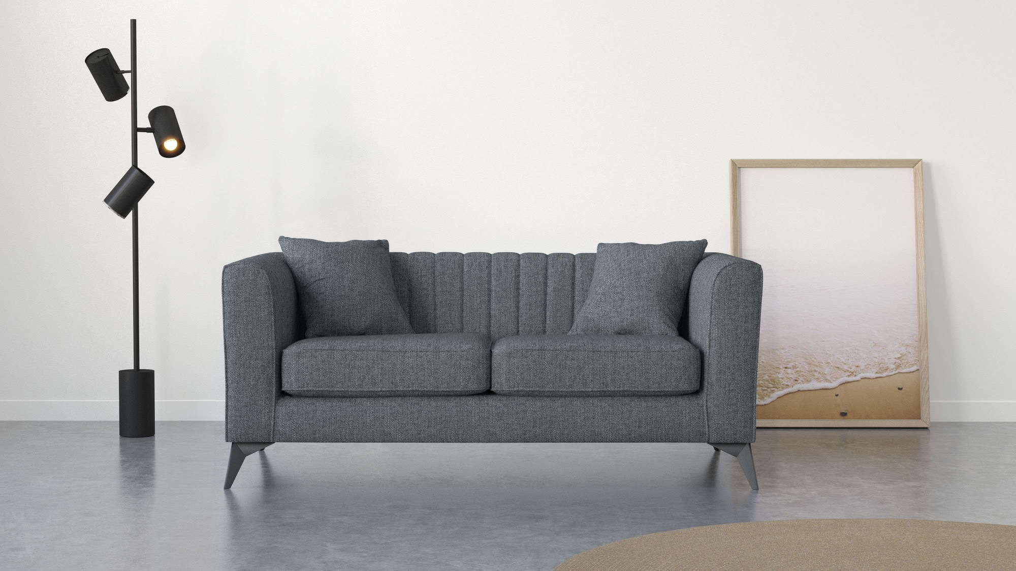 Places of Style 2-Sitzer »MATTHEW elegantes Designsofa, Maße B/T/H: 170/86/ günstig online kaufen