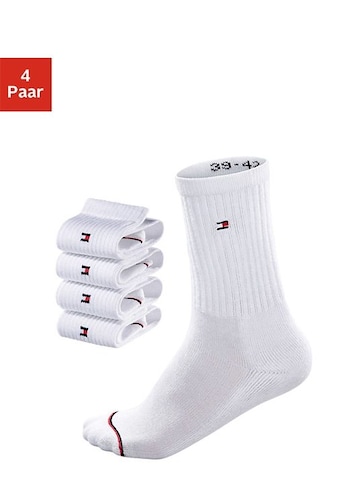 Tommy Hilfiger Socken, (4 Paar), mit Fußfrottee kaufen