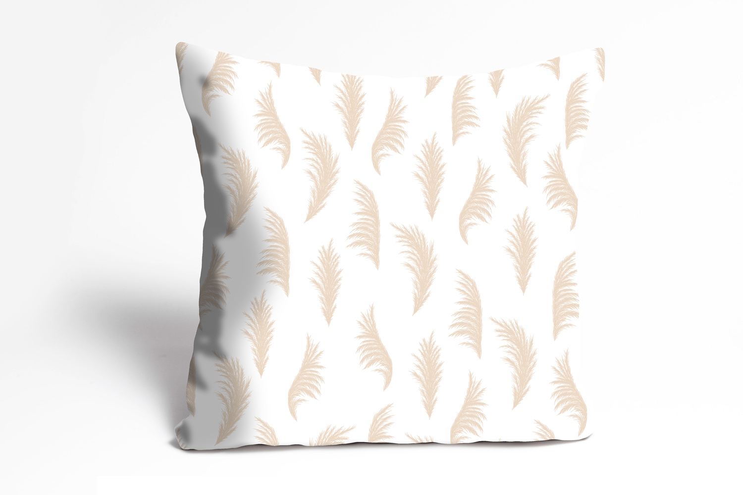 OTTO home Dekokissen »Pampasgras - Kissenhülle - Kissenbezug« 40x40cm - mit günstig online kaufen