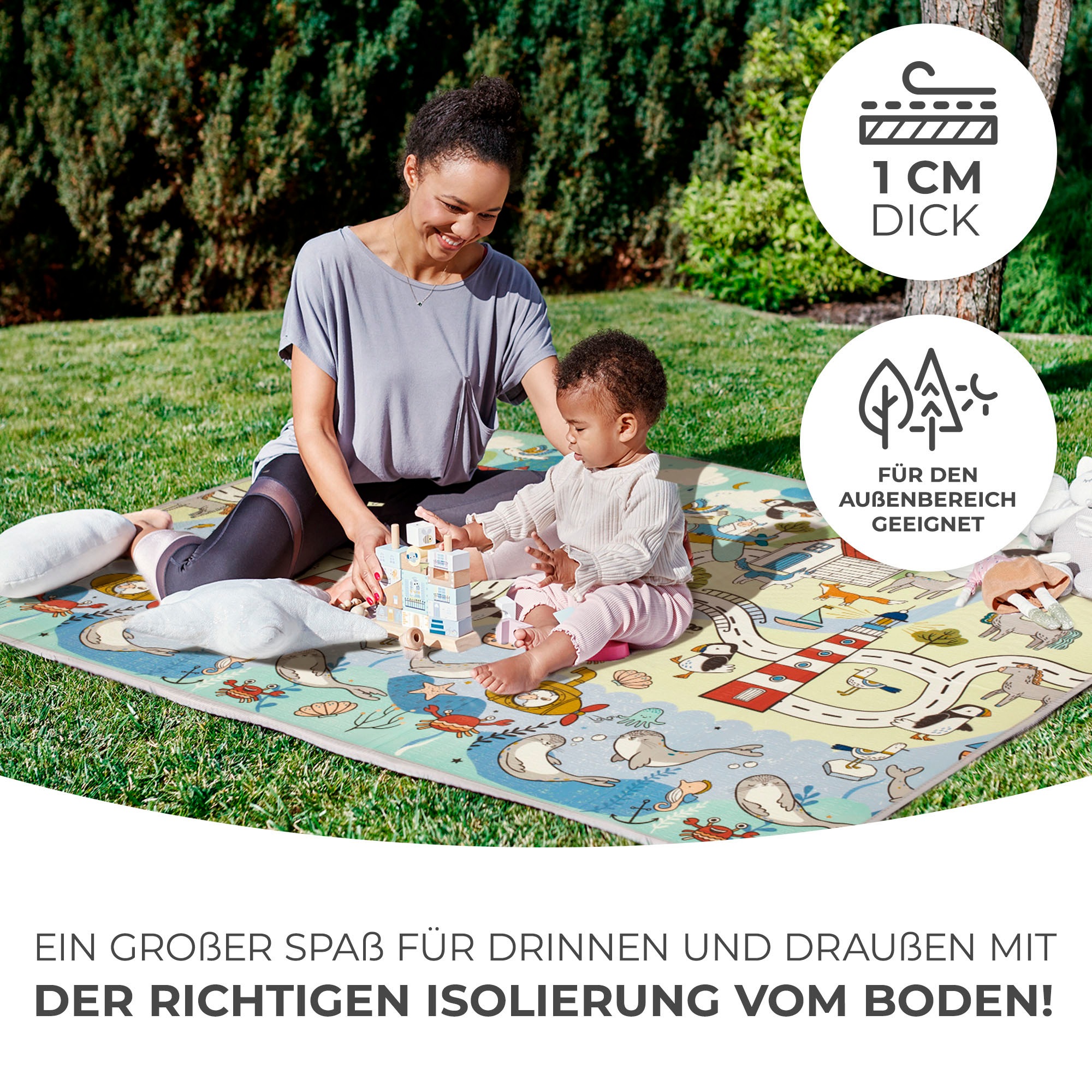 Kinderkraft Spielmatte »Matte XPE MATTY 2«