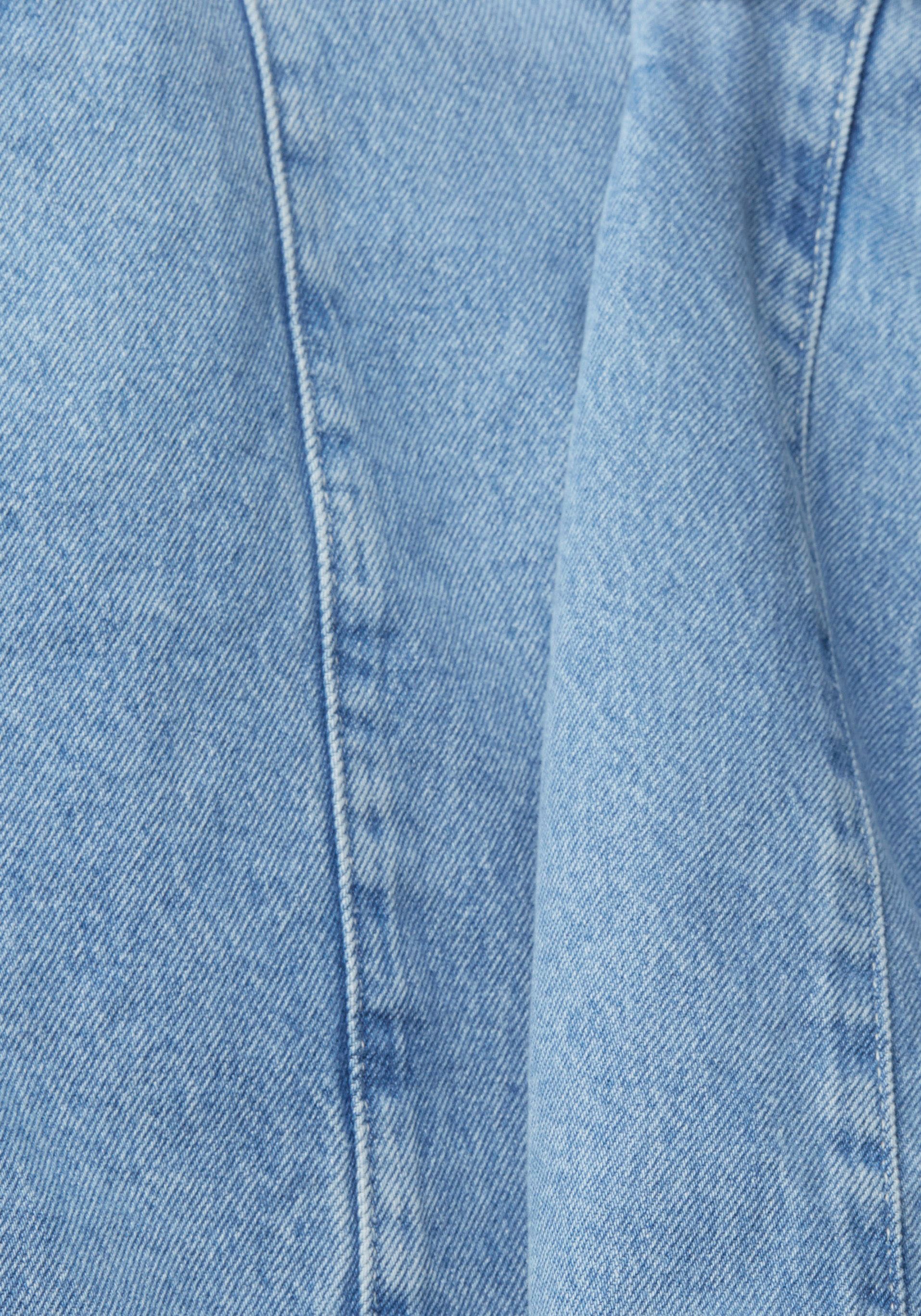 4. Bild von Esprit Jeansrock, mit breitem Bund mit 2 Knöpfen