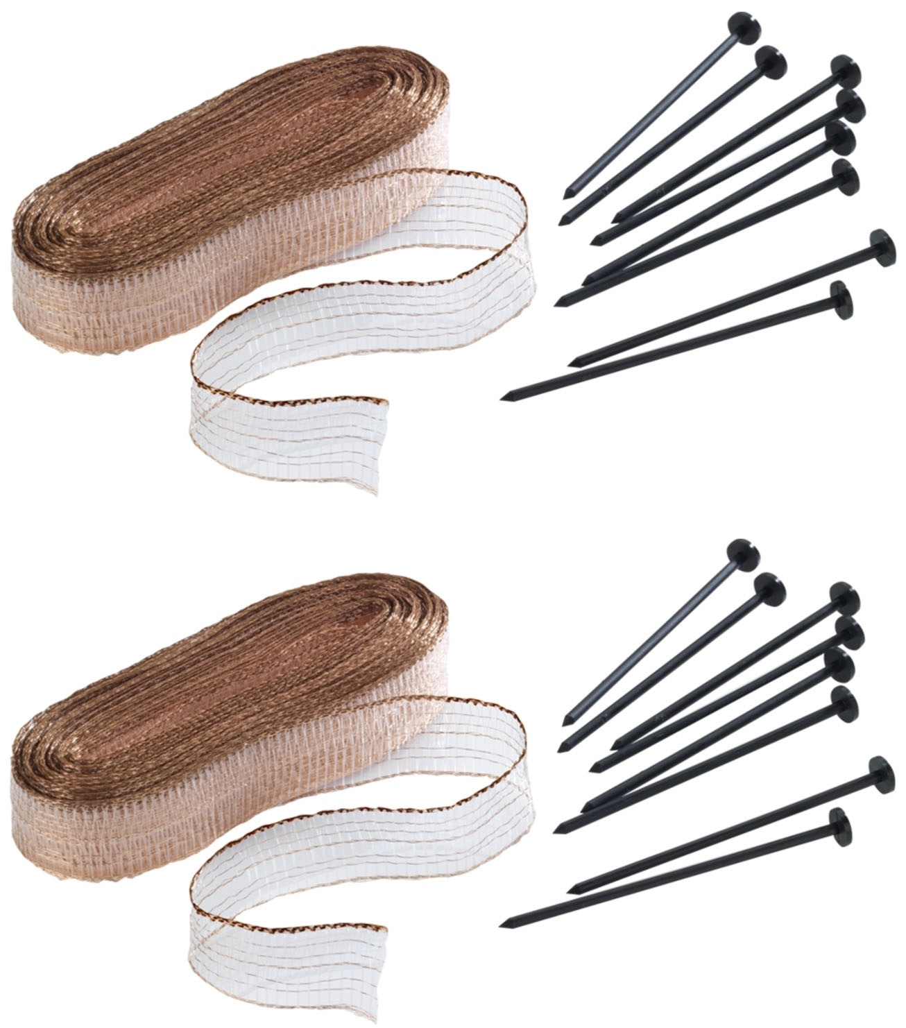 Wenko Schneckenzaun "Schnecken-Stopp", braun