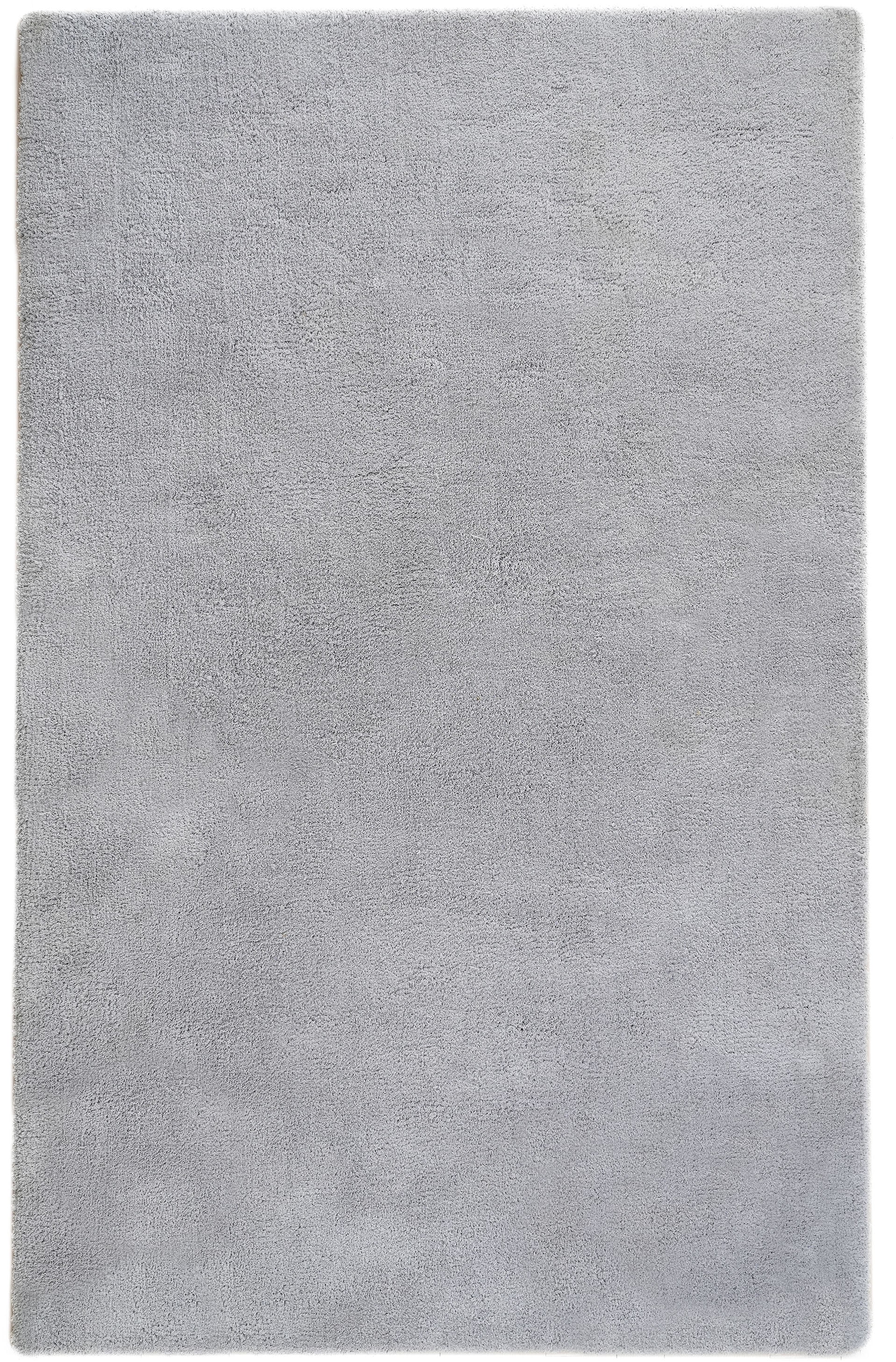 my home Hochflor-Teppich »Microfaser Teppich Magong, besonders weich, sehr feiner Flor«, rechteckig, 25 mm Höhe, uni, Wohnzimmer, Schlafzimmer, Kinderzimmer, auch rund und als Läufer