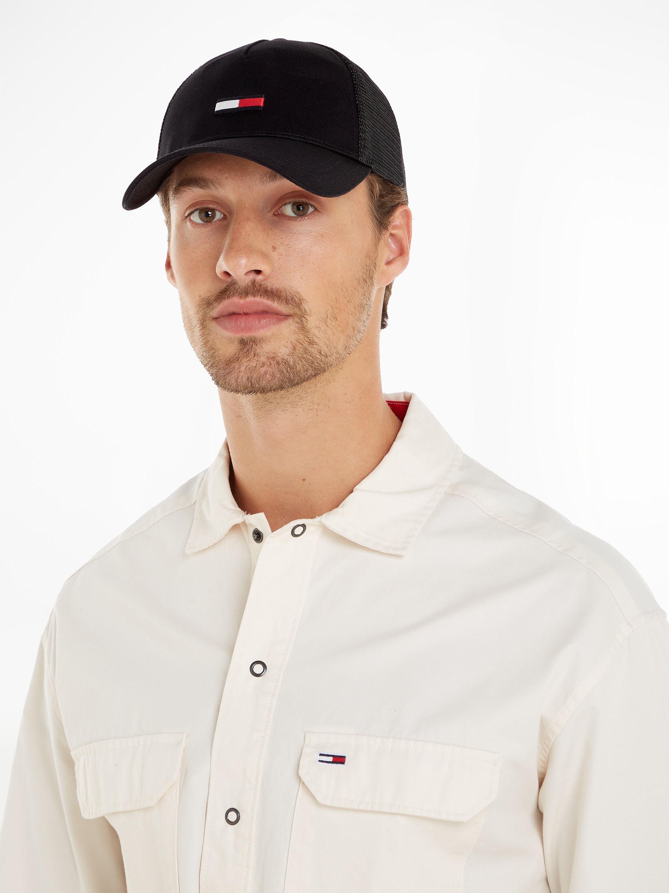 Trucker Cap »TJM ELONGATED FLAG TRUCKER CAP«, mit Logostickerei