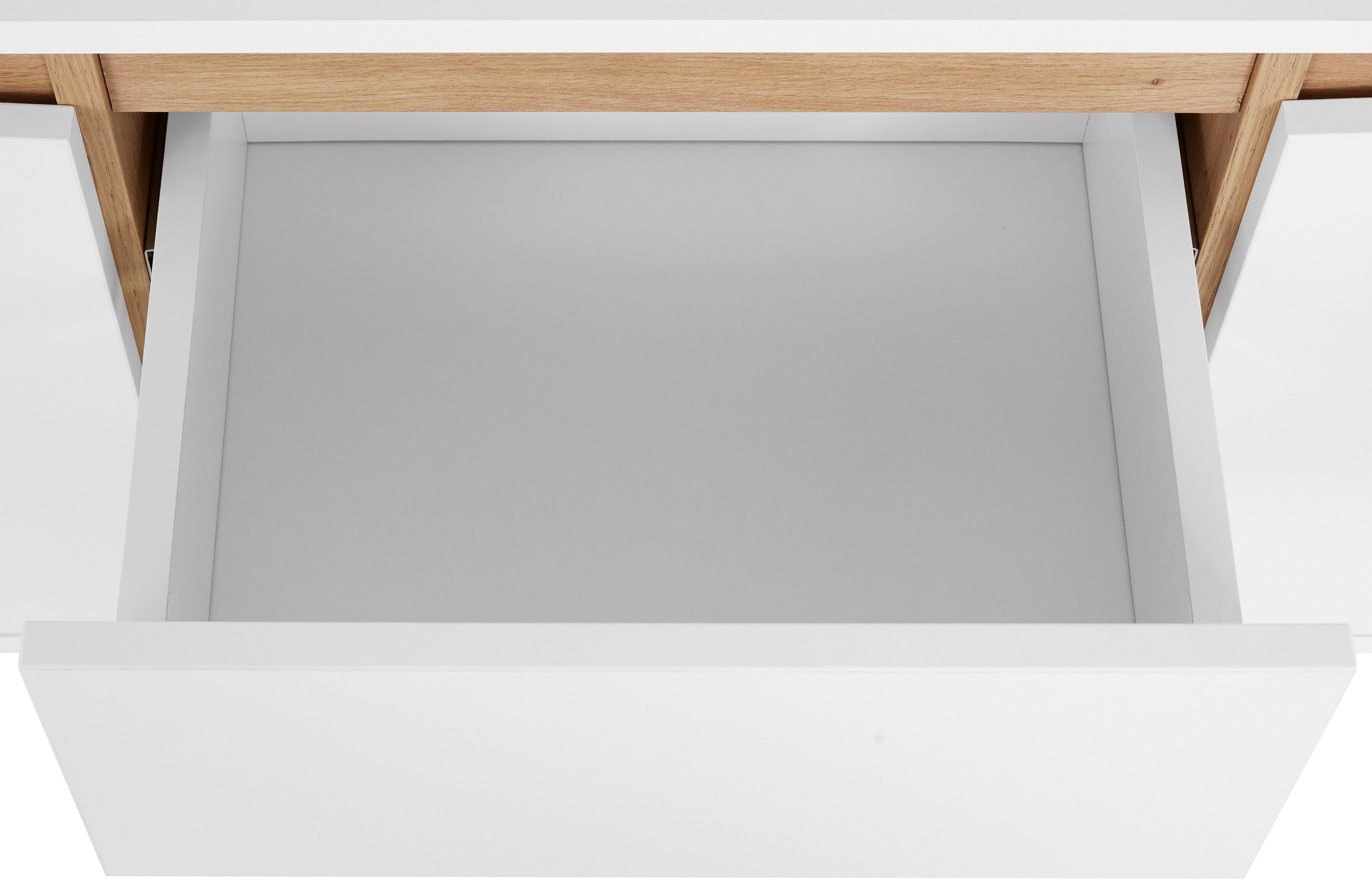 Homexperts Sideboard »Vicky«, Breite 160 cm oder 180 cm, in matt weiß