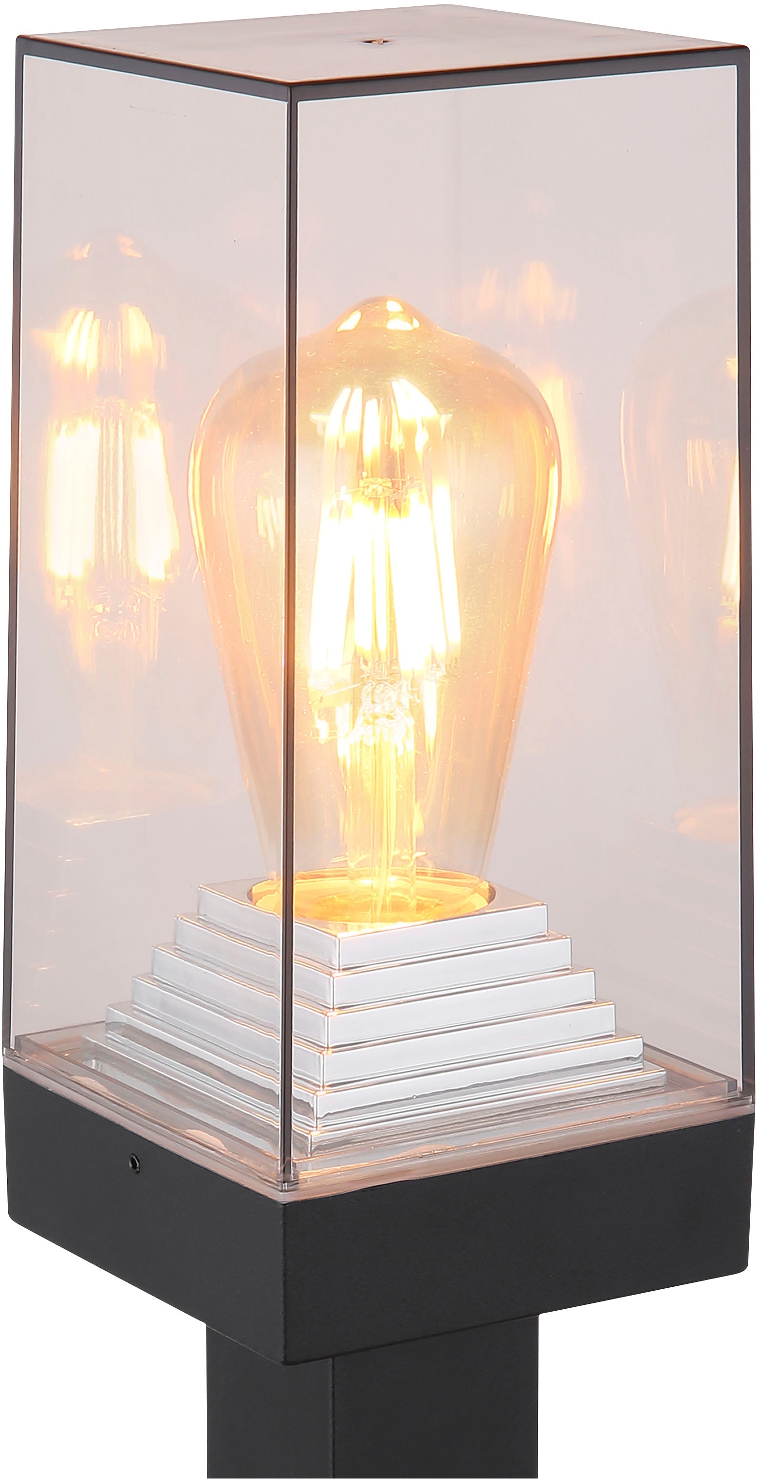 GLOBO LIGHTING Außen-Stehlampe »GABBA« E27 1 Stk. Außenleuchte für Garten & Terrasse modern