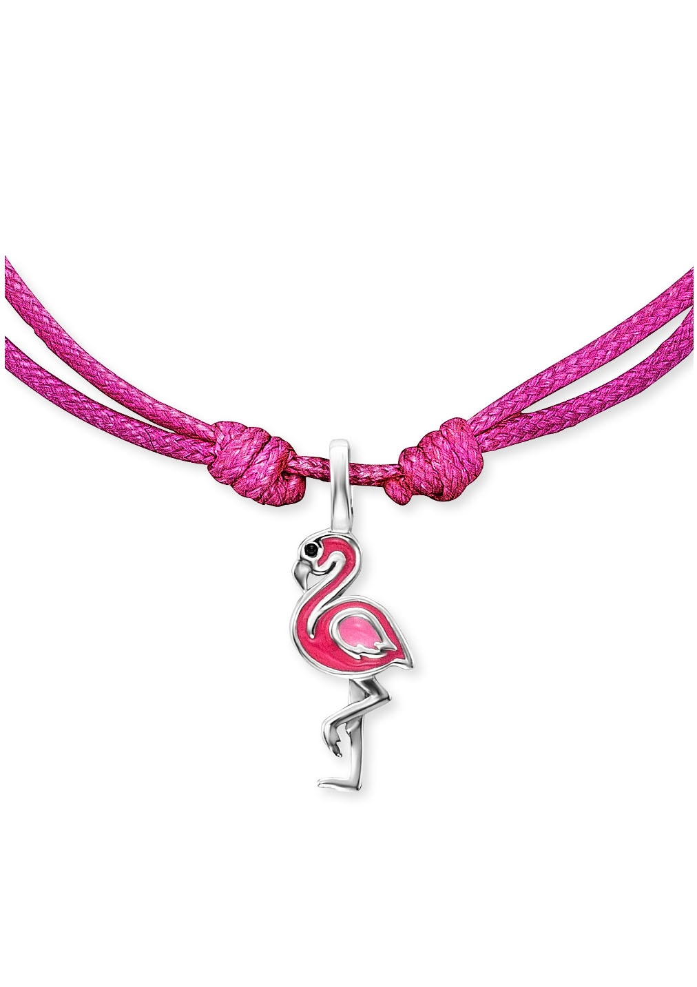 Herzengel Armband »Flamingo, HEB-FLAMINGO«, mit Emaille