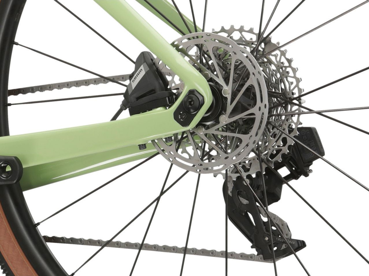 Kross Gravelbike »Gravelbike Carbon Esker RS 2.0 Grau 12 Gänge« 12 Gang SRAM APEX XPLR AXS Schaltwerk Kettenschaltung mit Carbon-Rahmen und -Gabel