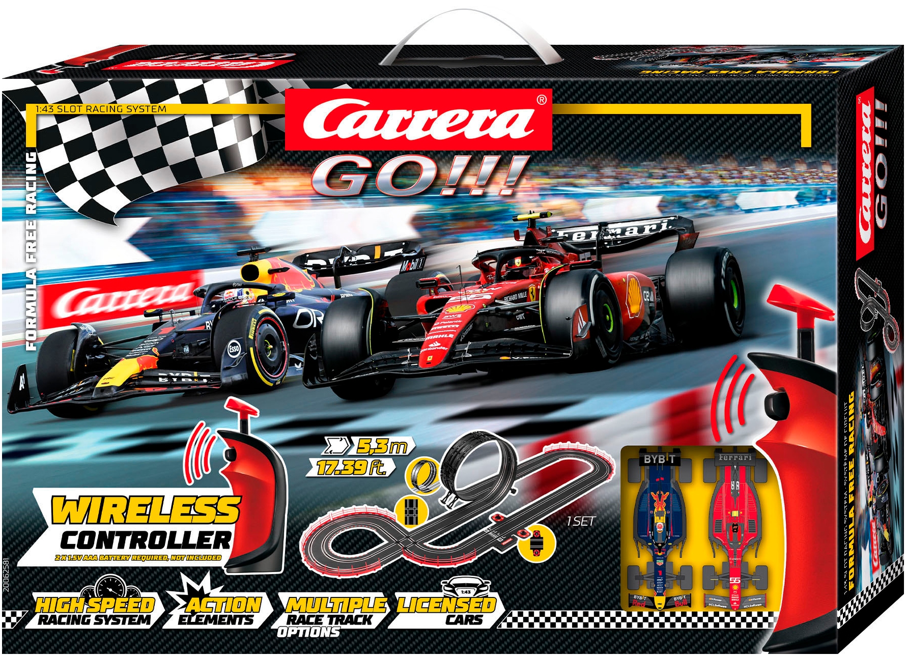 Carrera® Autorennbahn »Carrera GO!!! - Formula Free Racing (Formel 1)«