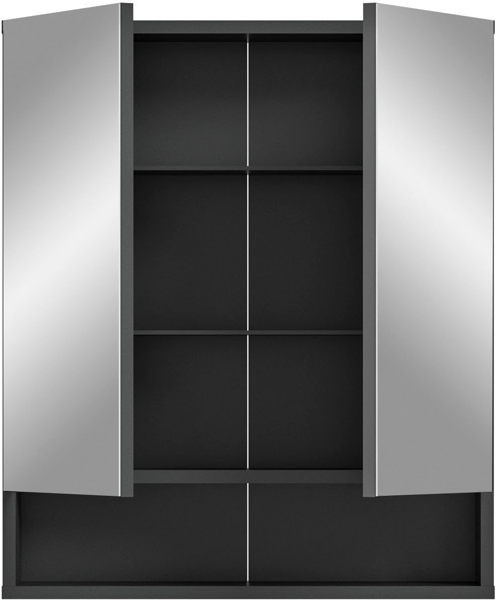 (1 Fach, im Online-Shop 1 cm Badmöbel, Badezimmerspiegelschrank »Jarvi«, Breite St.), offenes INOSIGN 2 Türen, kaufen 60