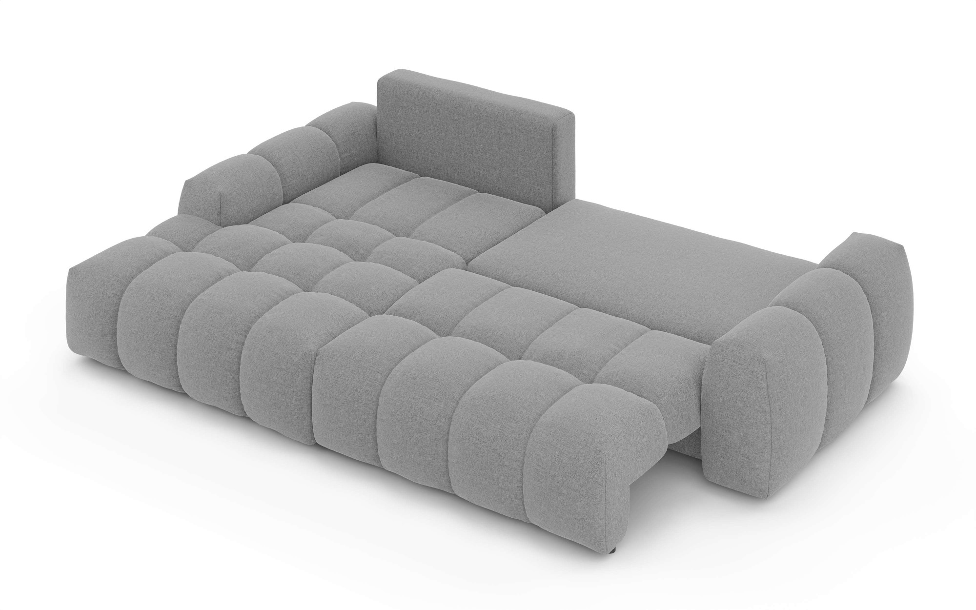 INOSIGN Ecksofa »AZITA klein optionale Schlafsofa mit Bettkasten, B/T/H: 270/166,5/84cm«, L-Form mit Wellenunterfederung, Bubble-Optik