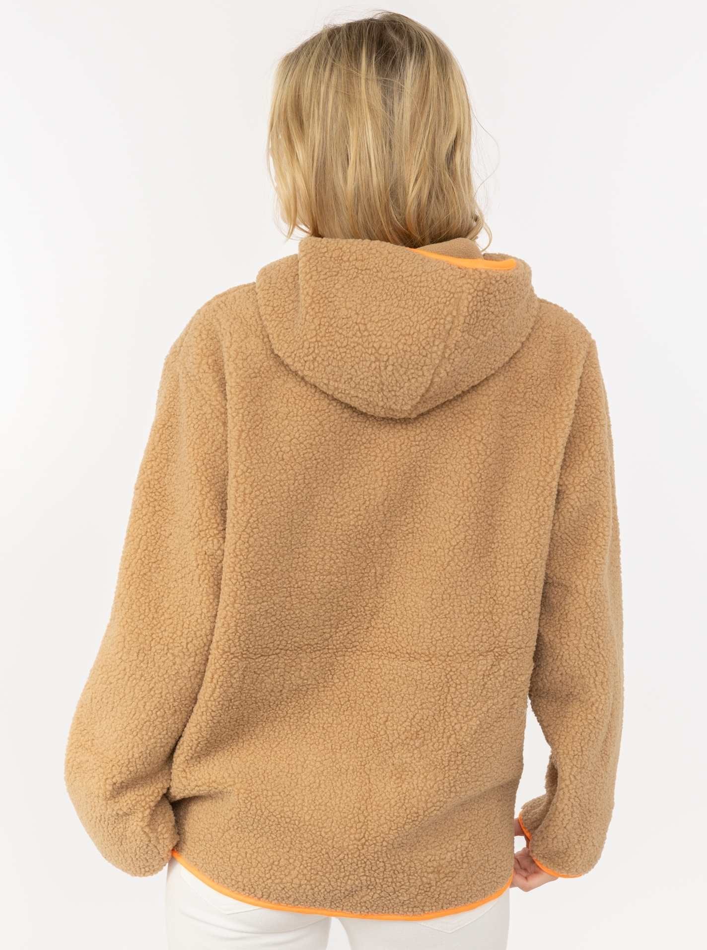 Zwillingsherz Hoodie »"Zwillingsherz"«, kuschelig, praktischer Zipper, Kontrastdetails, Kapuze, Rubberpatch

