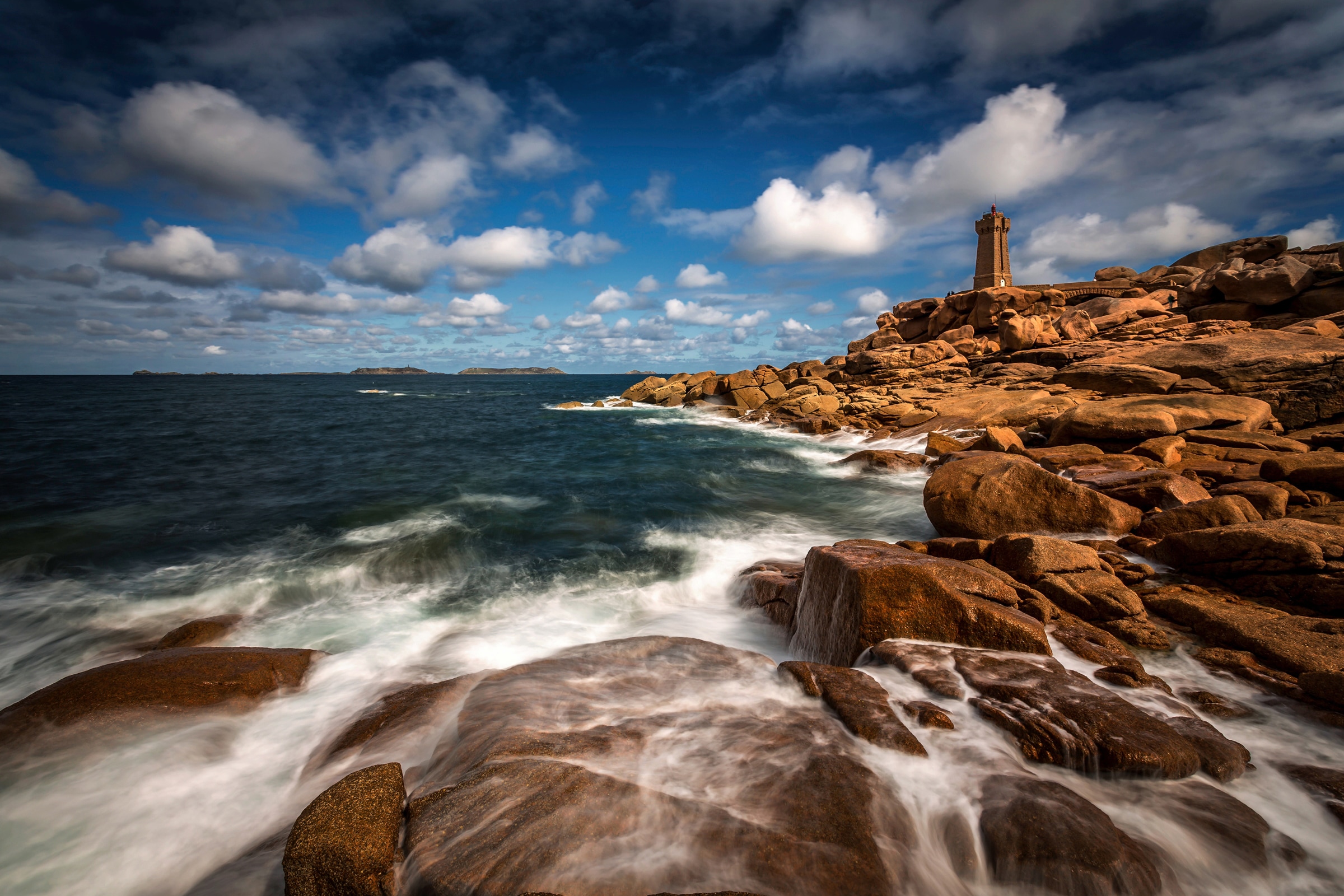 Papermoon Fototapete »Photo-Art SUS BOGAERTS, LE PHARE DE PLOUMANAC'H« günstig online kaufen