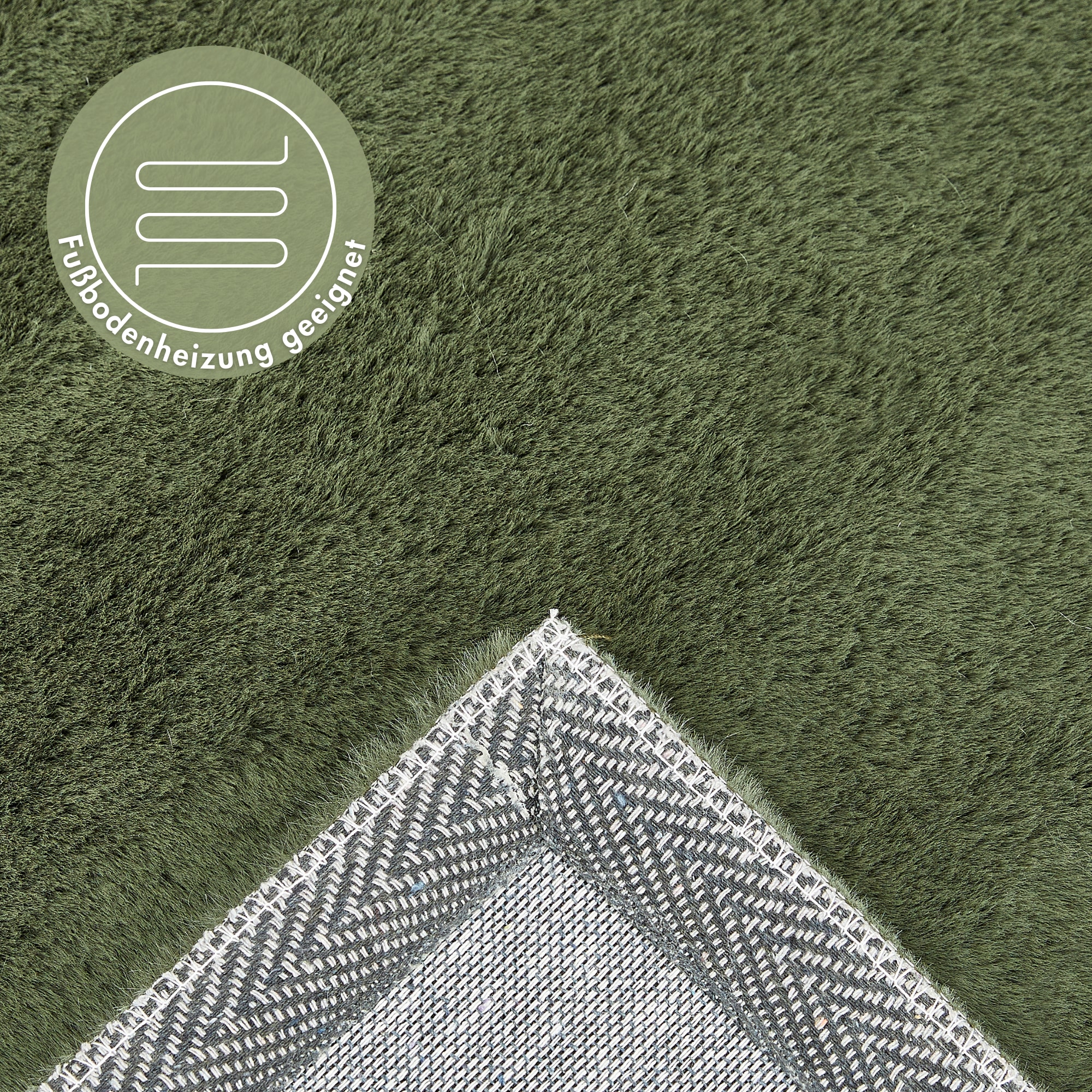 LUXOR living Fellteppich »Novara«, rechteckig, 30 mm Höhe, Kunstfell, Kaninchenfell-Haptik, besonders weicher Hochflor