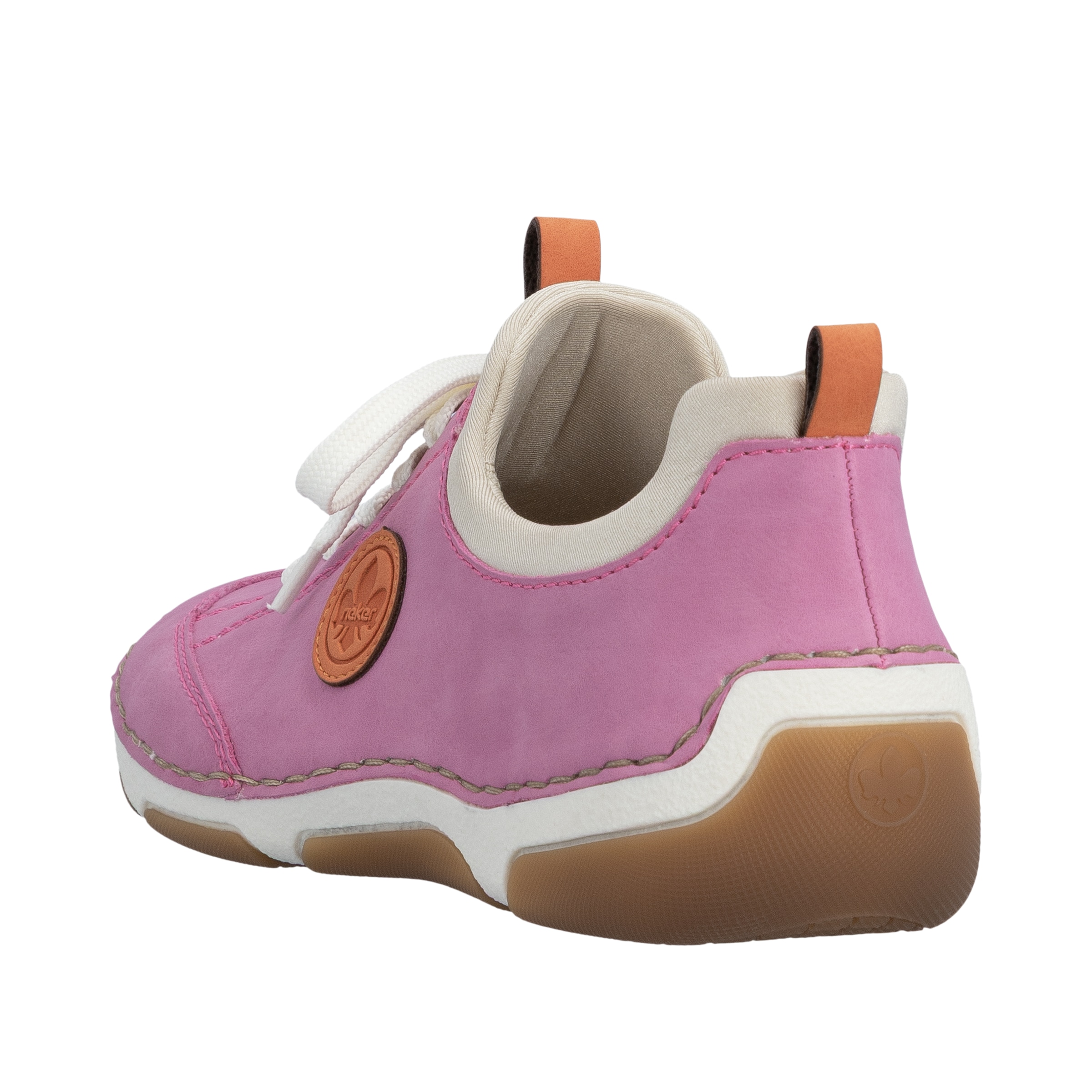 Rieker Slip-On Sneaker  Slipper, Schlupfschuh, Freizeitsneaker aus Lederimitat