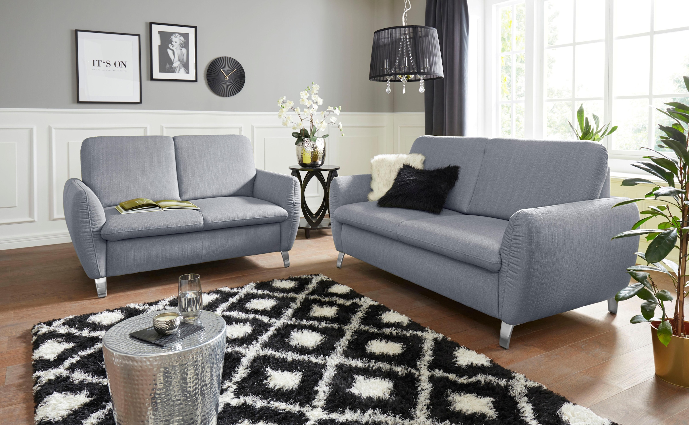 sit&more 2-Sitzer »Daytona« inklusive Federkern und einer Kopfstütze günstig online kaufen