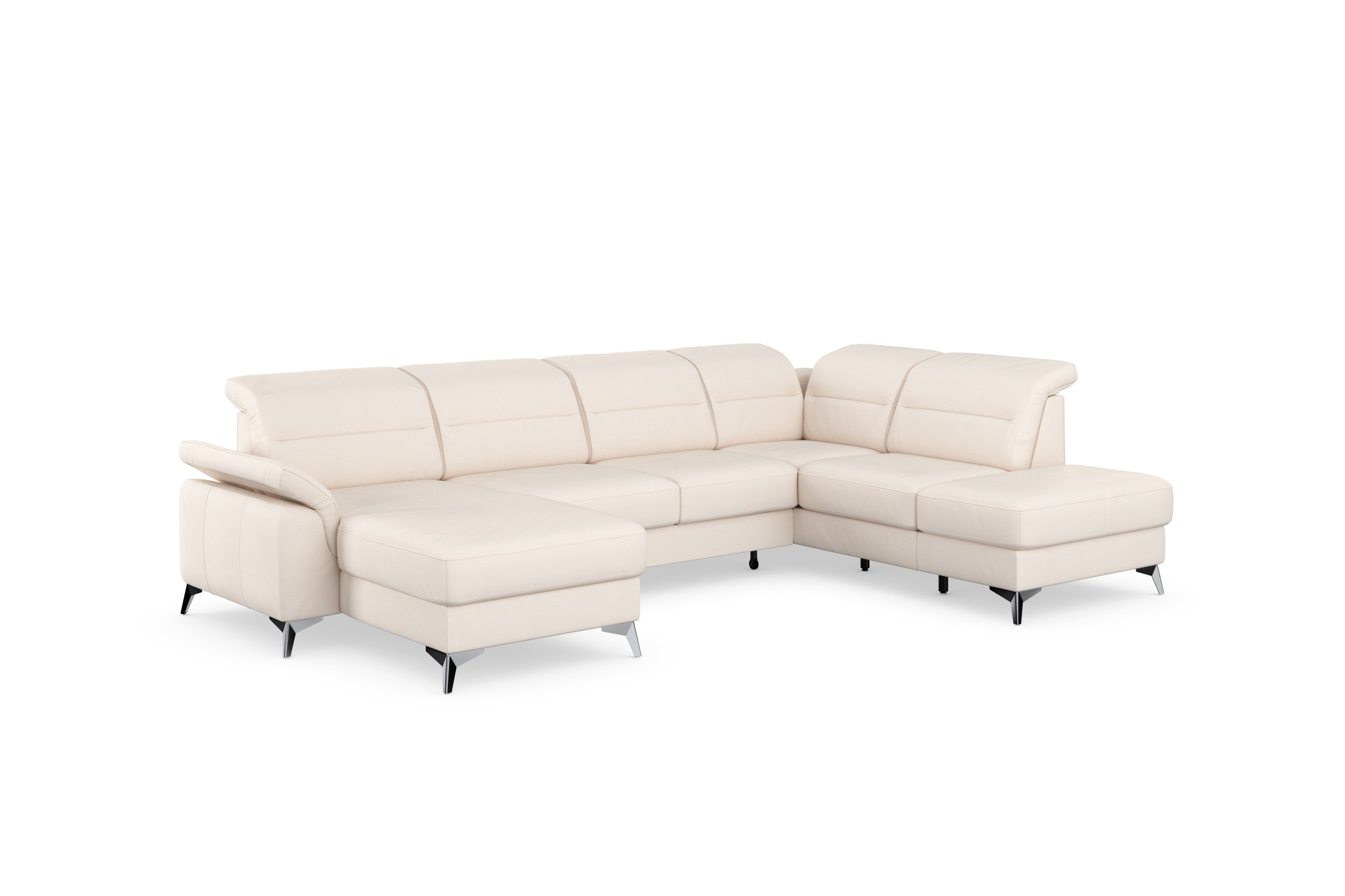 sit&more Wohnlandschaft »Sinatra U-Form«, optional mit Kopfteilverstellung und Armteilfunktion etc.