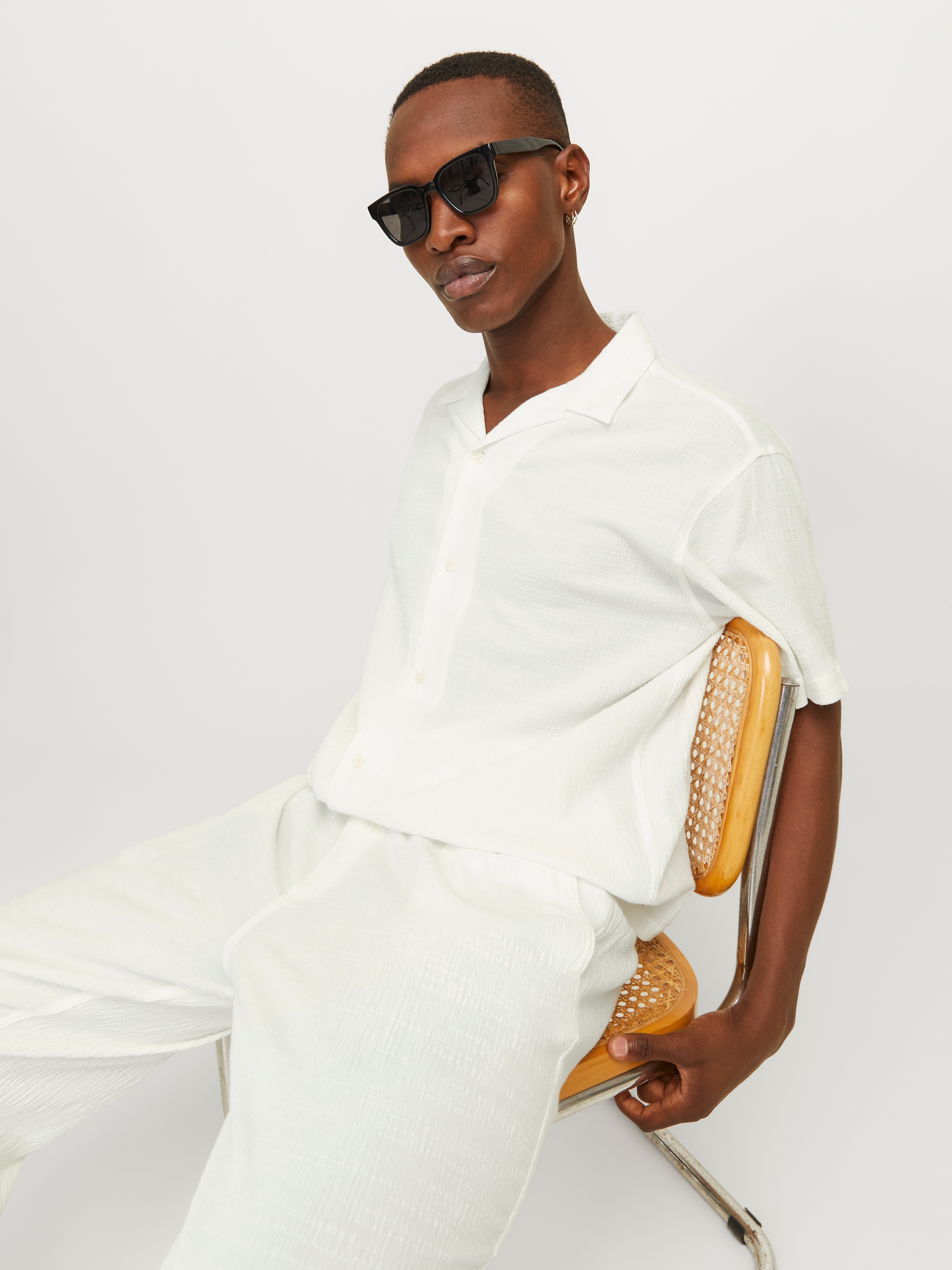 Jack & Jones Kurzarmhemd »JORLUKE CRINKLE RESORT SHIRT SS SN«