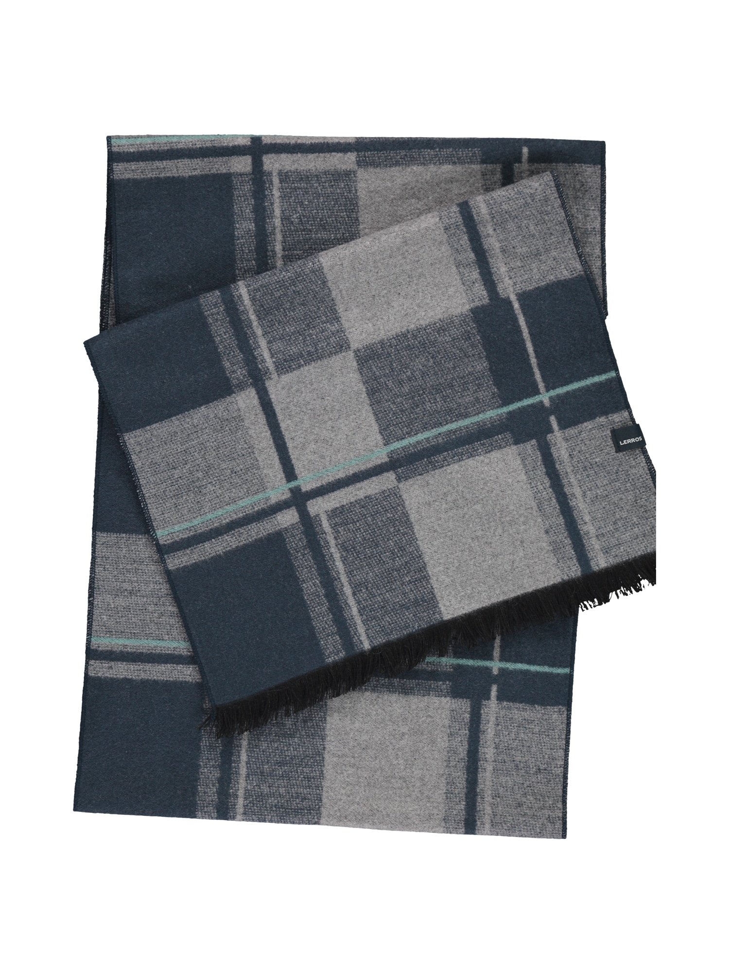 LERROS Wollschal »LERROS Karierter Herrenschal«