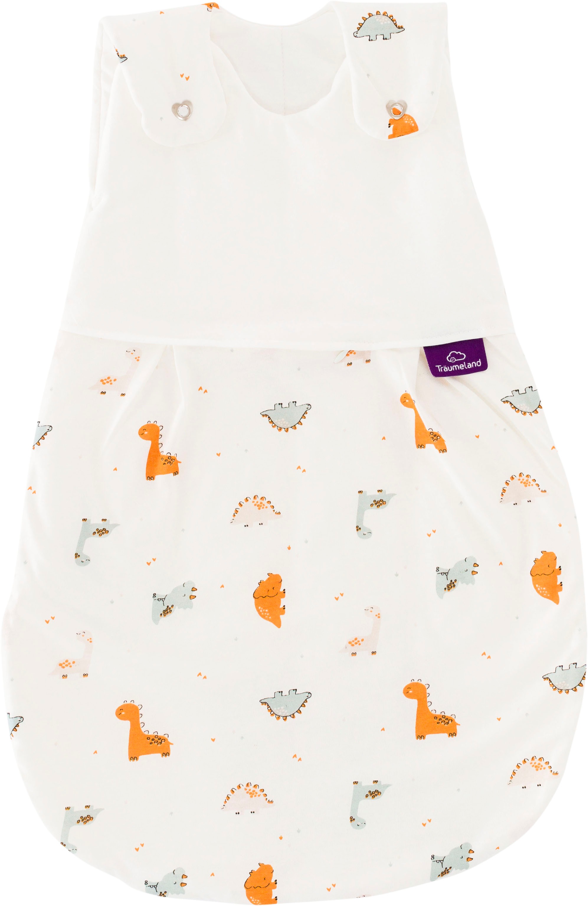 Träumeland Babyschlafsack »Außenschlafsack LIEBMICH, Design Dinolino«