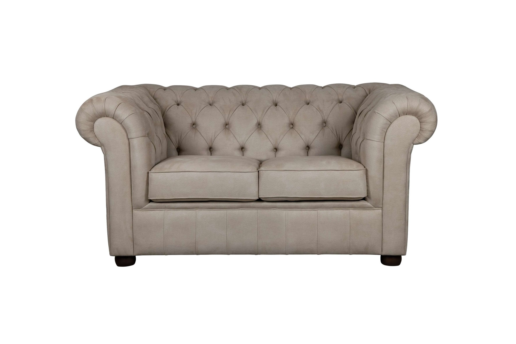 Home affaire 2-Sitzer »CHARENTE, Chesterfield-Sofa, Wellenfederung, Maße: B günstig online kaufen