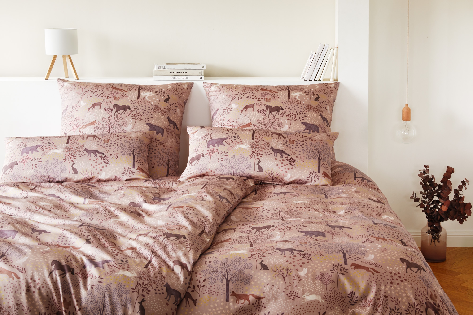 Elegante Bettwäsche »Dreamland« 2 Stk. tlg. angenehmes Hautgefühl günstig online kaufen