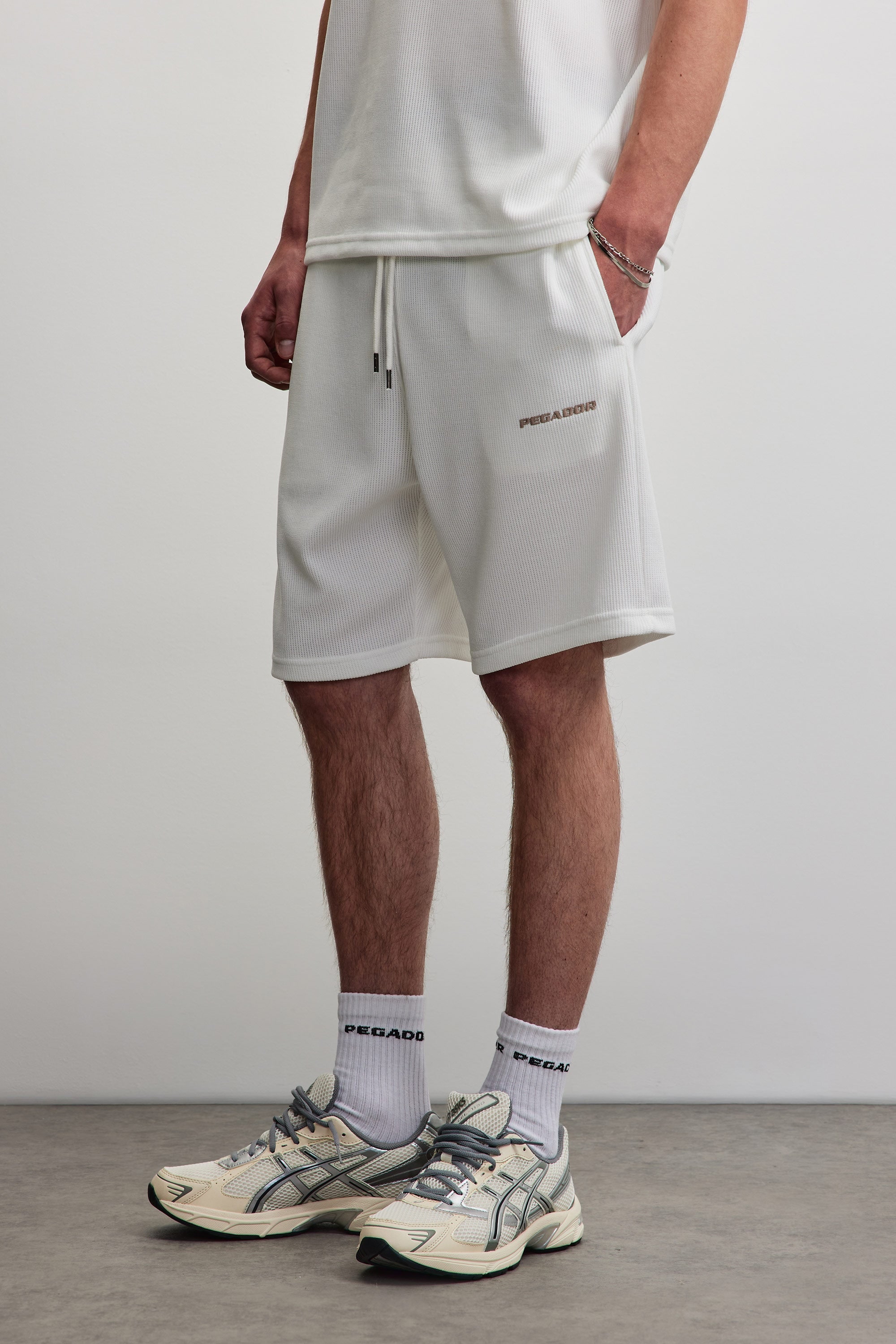 PEGADOR Sweatshorts »LAGOS SOFT RIB SHORTS«