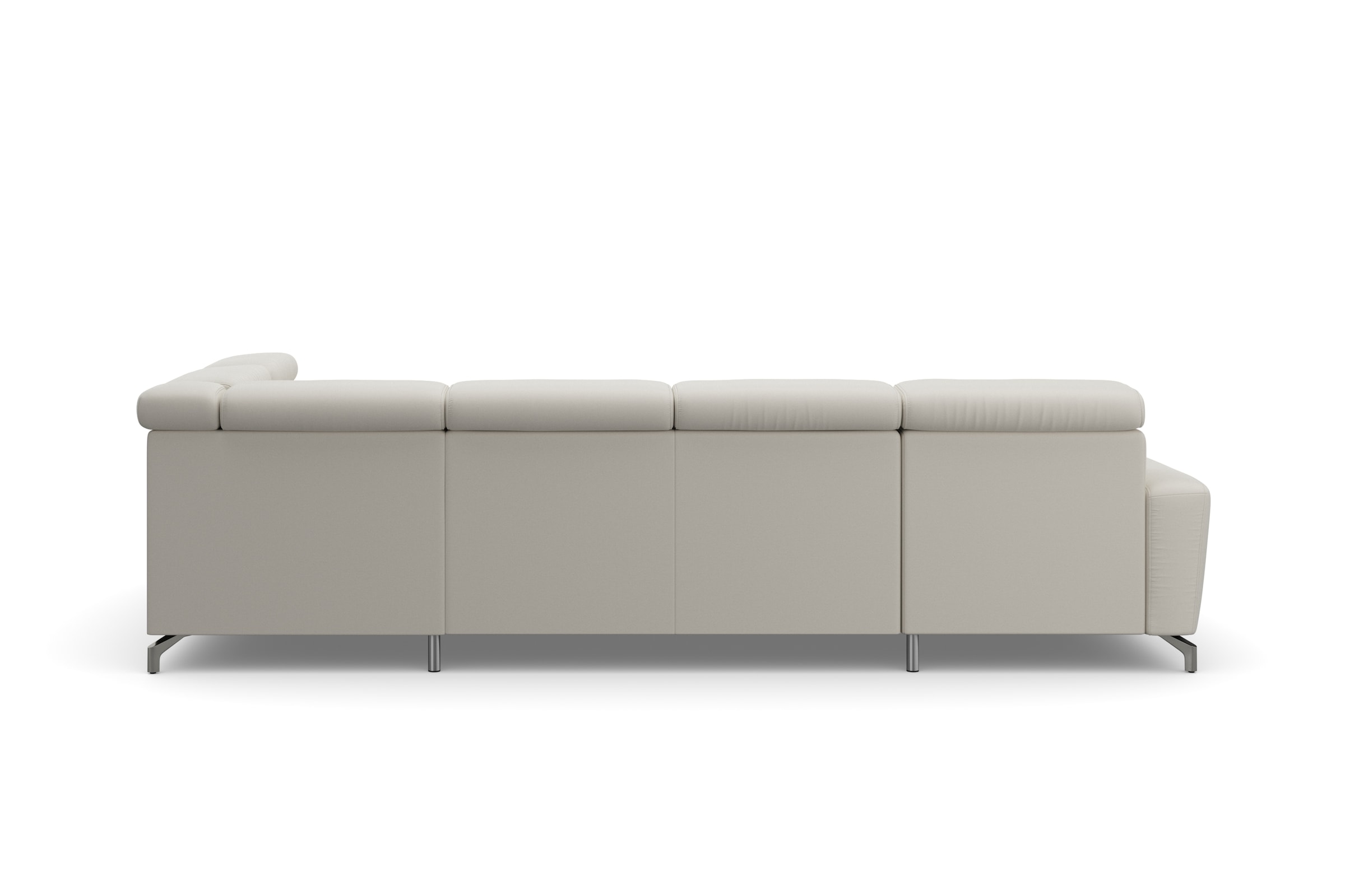 sit&more Wohnlandschaft »Scarlett U-Form«, inklusive Kopfteilverstellung, wahlweise mit Bettfunktion, Bettkasten