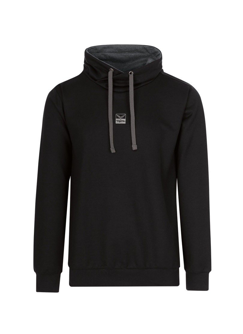 Trigema Sweatshirt »TRIGEMA Sweatshirt mit Schalkragen«
