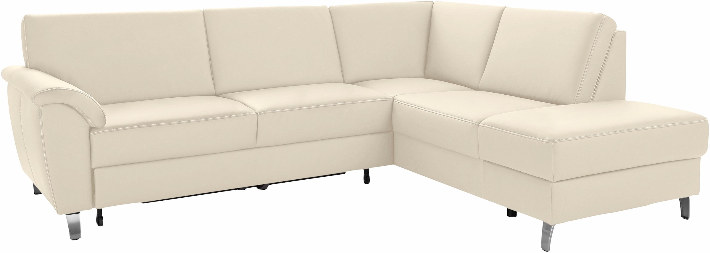 sit&more Ecksofa "Texel L-Form", mit Federkern, wahlweise mit Bettfunktion günstig online kaufen