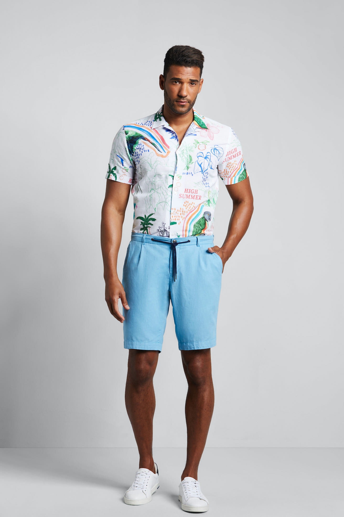 bugatti Bermudas, in sportlicher Optik