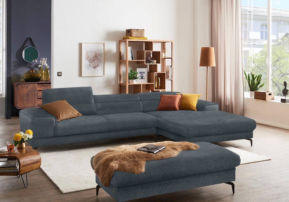 W.SCHILLIG Ecksofa "piedroo, Designsofa mit tollem Sitzkomfort, bequem und günstig online kaufen