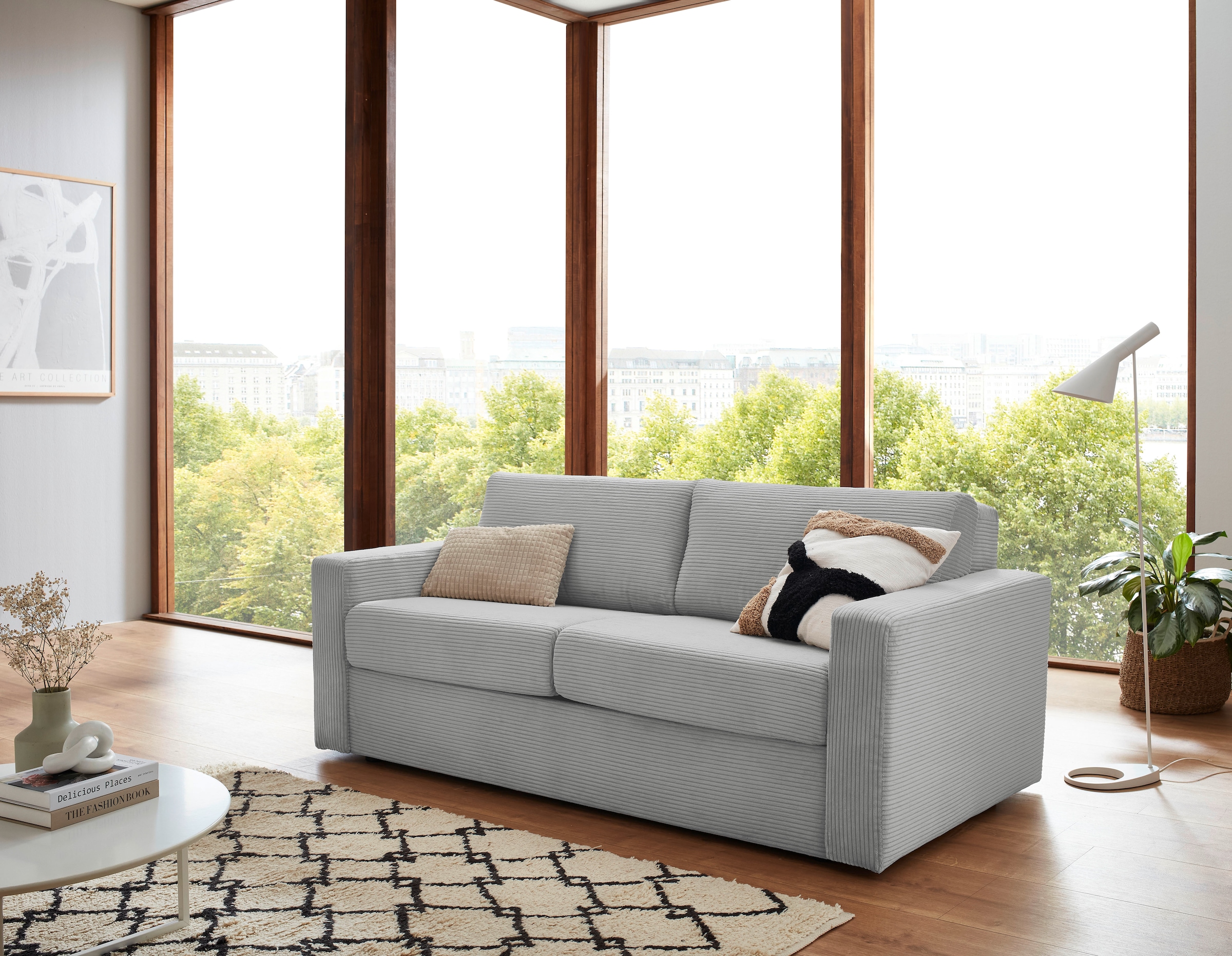 ATLANTIC home collection Schlafsofa »Rolando«, für Dauerschläfer geeignet inklusive hochwertiger Matratze