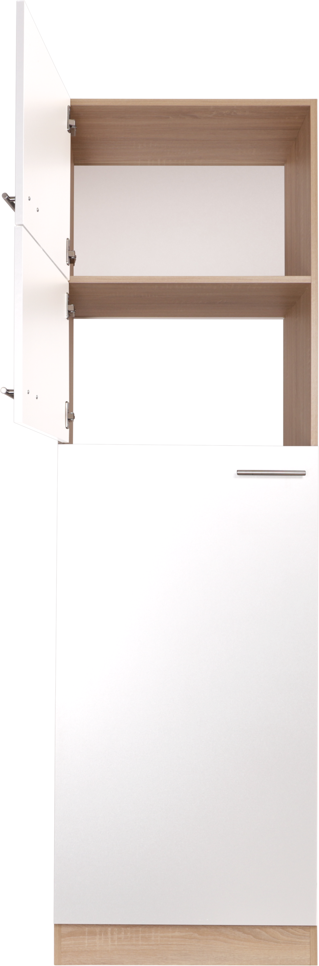 RESPEKTA Kühlumbauschrank »Merle« Breite 60 cm, Türen wechselseitig anschlagbar, Höhe 200 cm