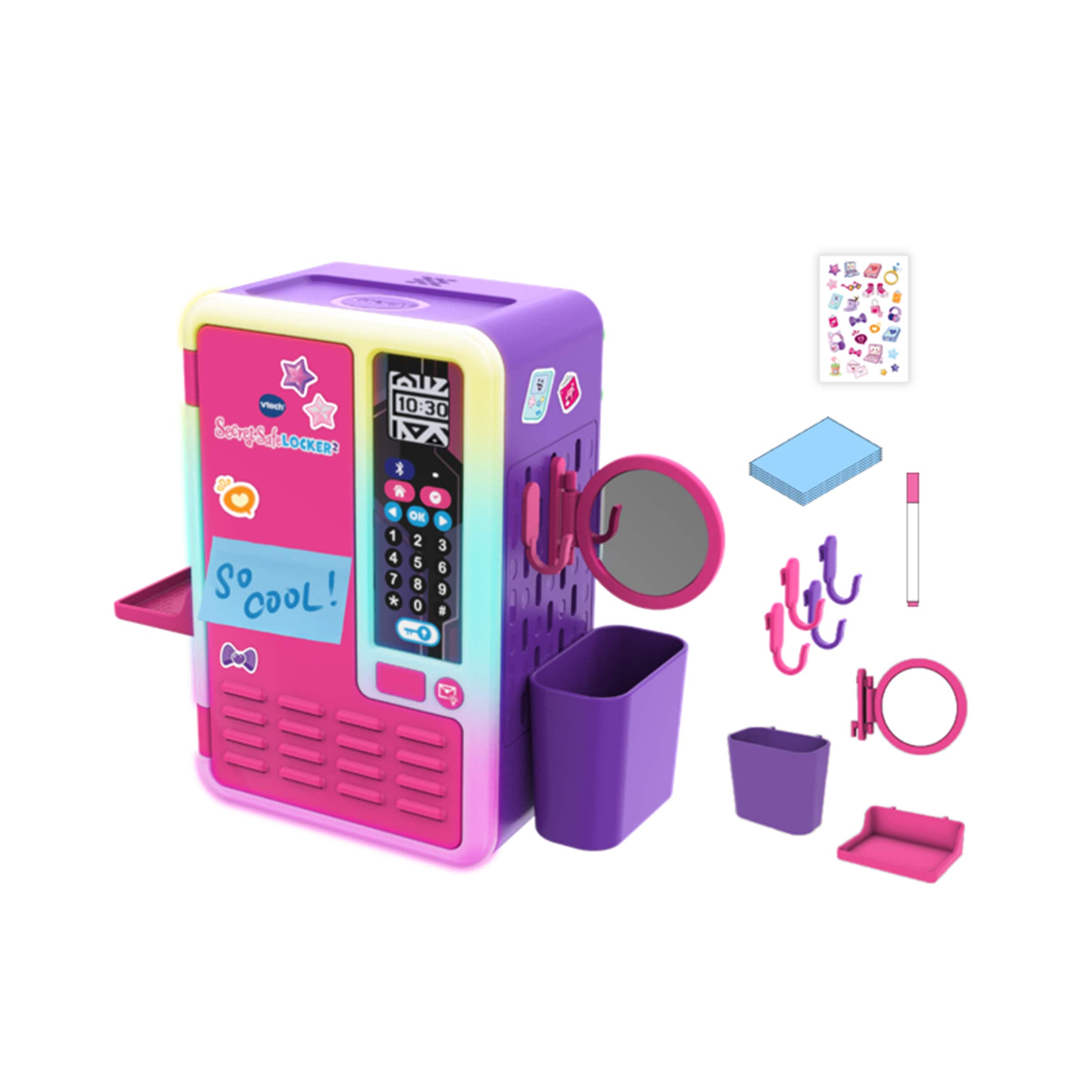 Vtech® Elektronisches Tagebuch »KidiSecrets Traumtresor Deluxe« mit leuchtendem Rahmen