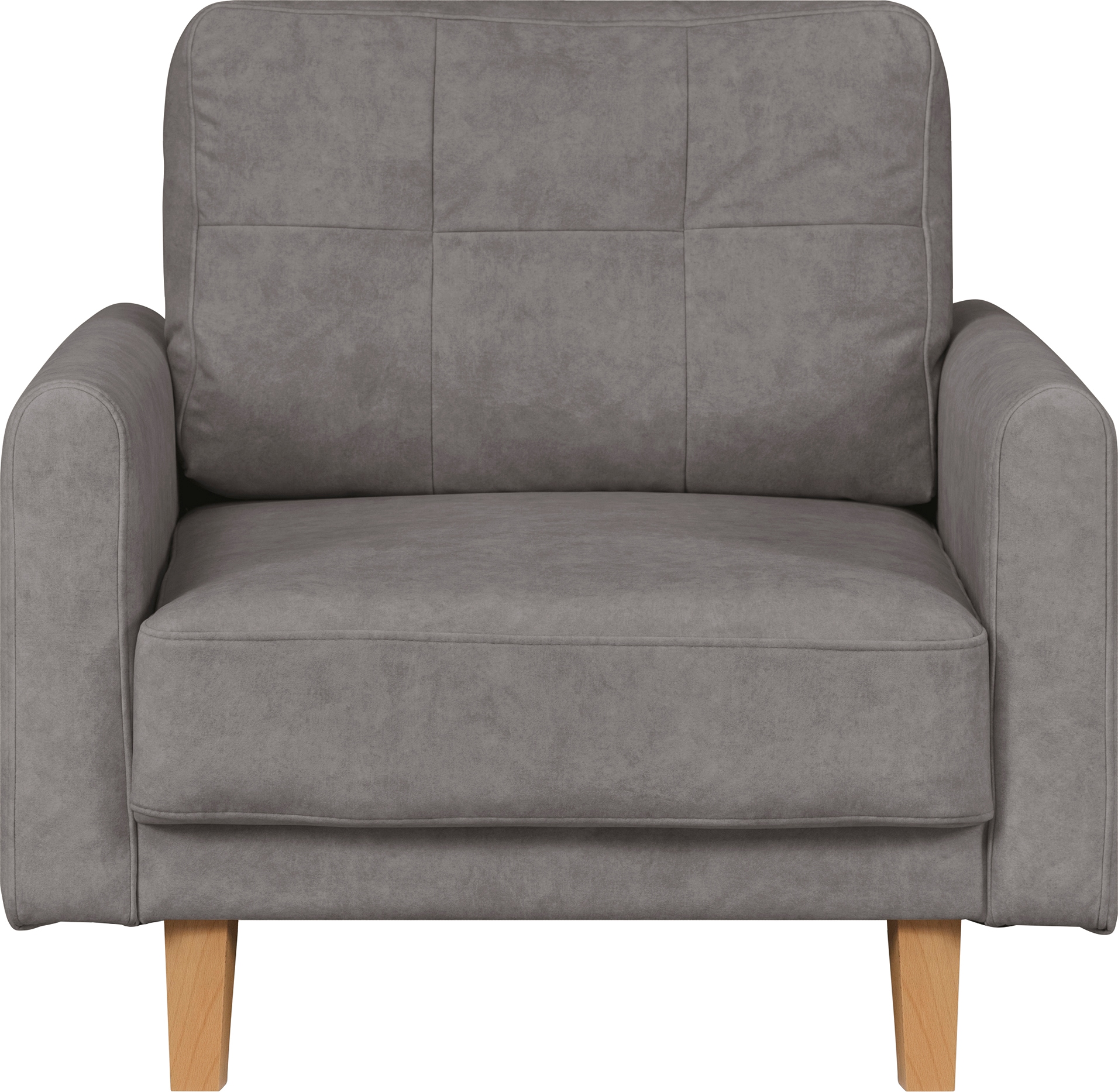Home affaire Sessel »TRIPLO Relaxsessel mit Wellenunterfederung, Maße B/T/H: 95/100/89 cm«, Polstersessel mit Steppung im Rückenkissen, hohe Qualität