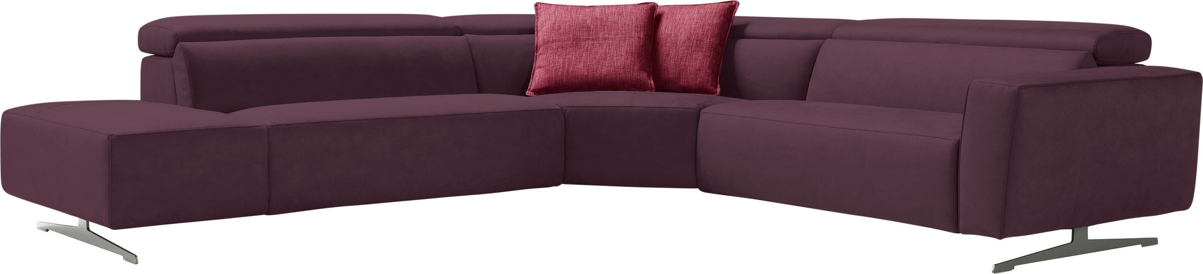 Egoitaliano Ecksofa »Stefanie-e, Designsofa der Extraklasse, bequem mit hoh günstig online kaufen