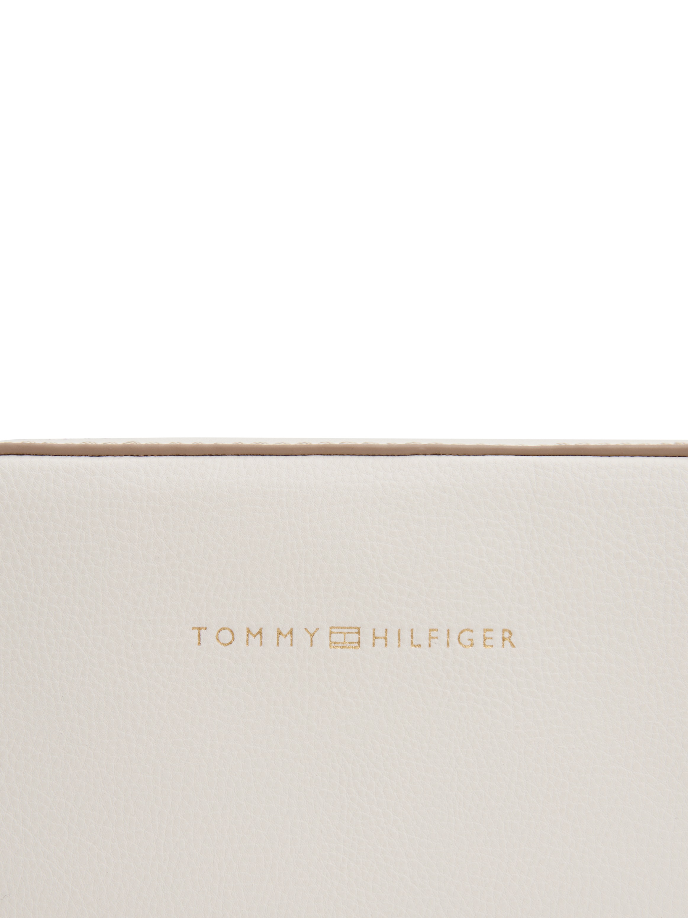 Tommy Hilfiger Umhängetasche »TH LOGOTAPE CAMERA BAG«, Damen Schultertasche, Minibag mit Logo-Schriftzug auf Umhängeriemen
