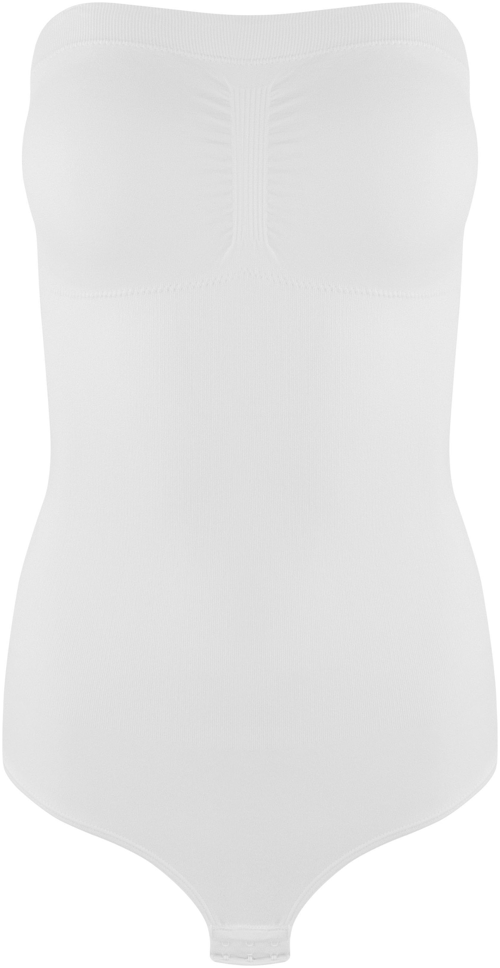 MAGIC Bodyfashion Shaping-Body »Bandeau Thong Body«, Silikonrand an der Oberseite verhindert das Ausrollen
