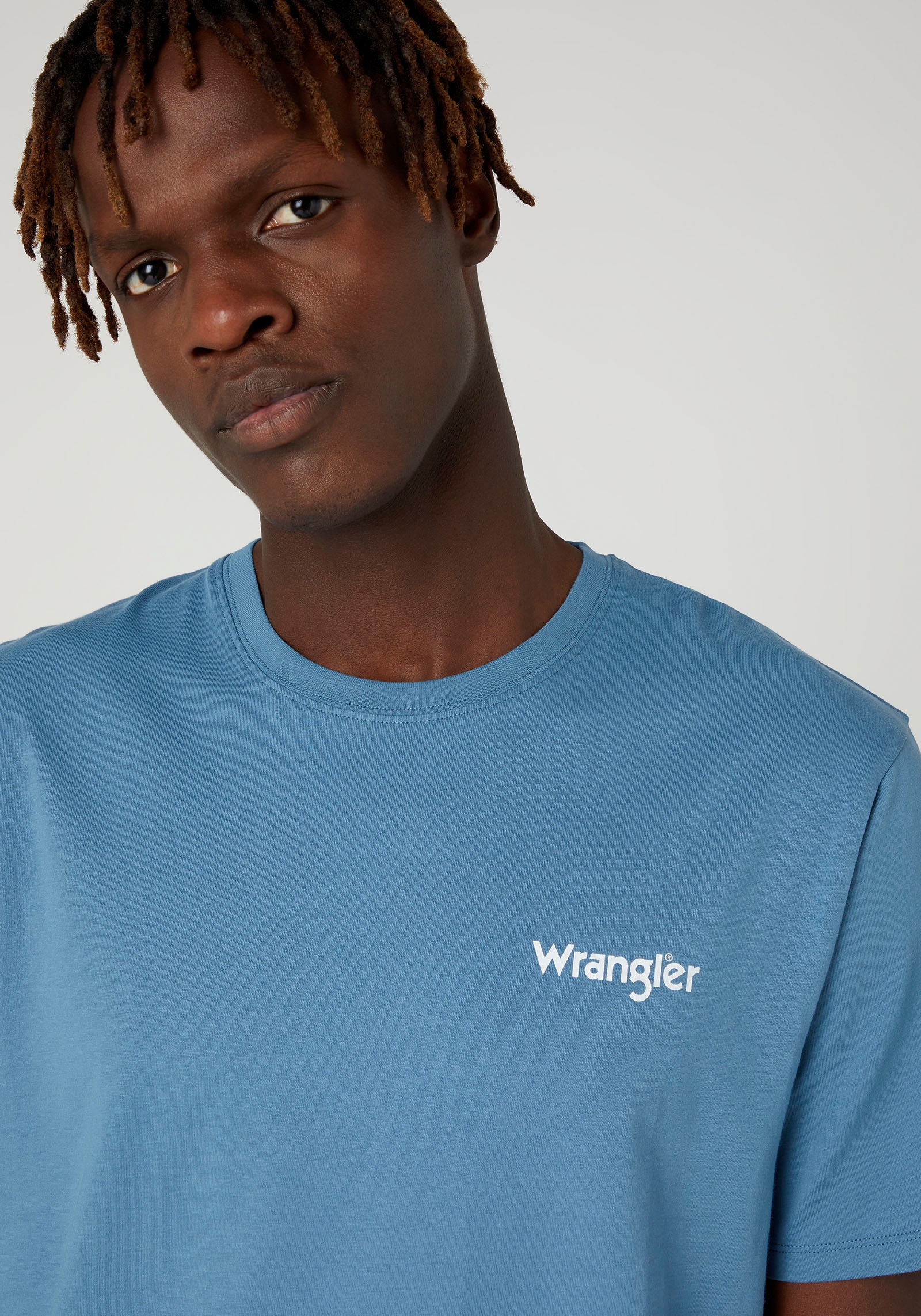 Wrangler T-Shirt »Sign Off«, (Set, 2 tlg., 2er-Pack)