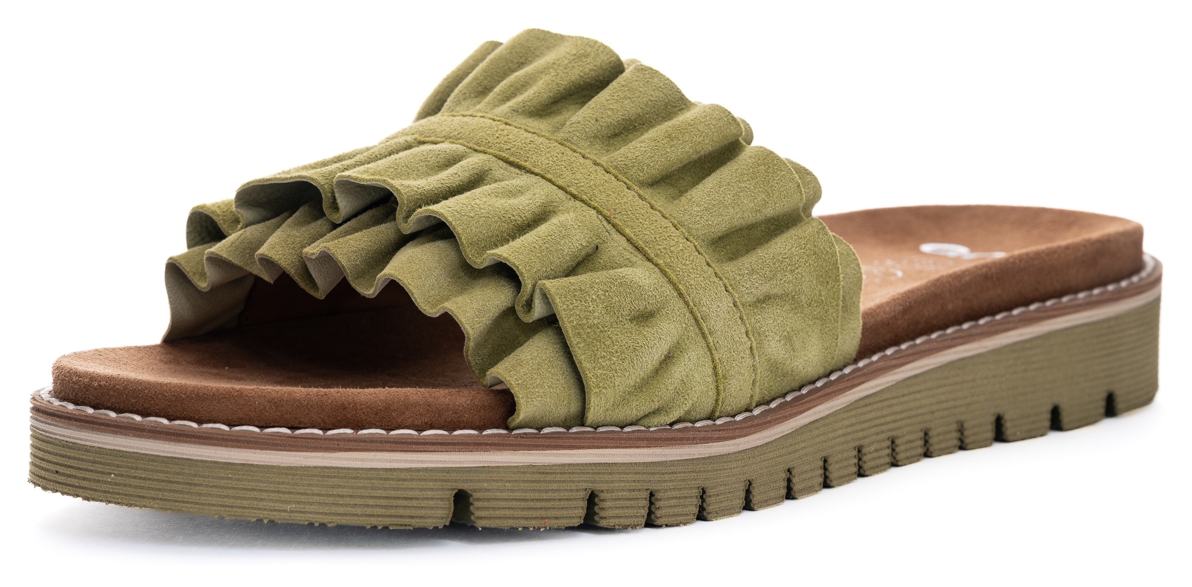 Ara Pantolette »KENT«  , Slides, Flats, Sandale mit geraffter Bandage